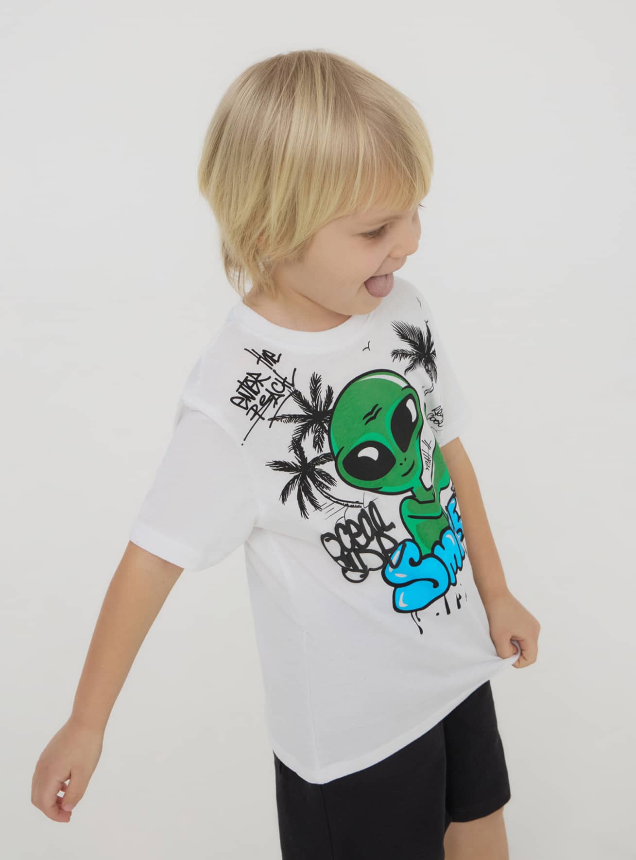 T-Shirt MC Junge Terranova