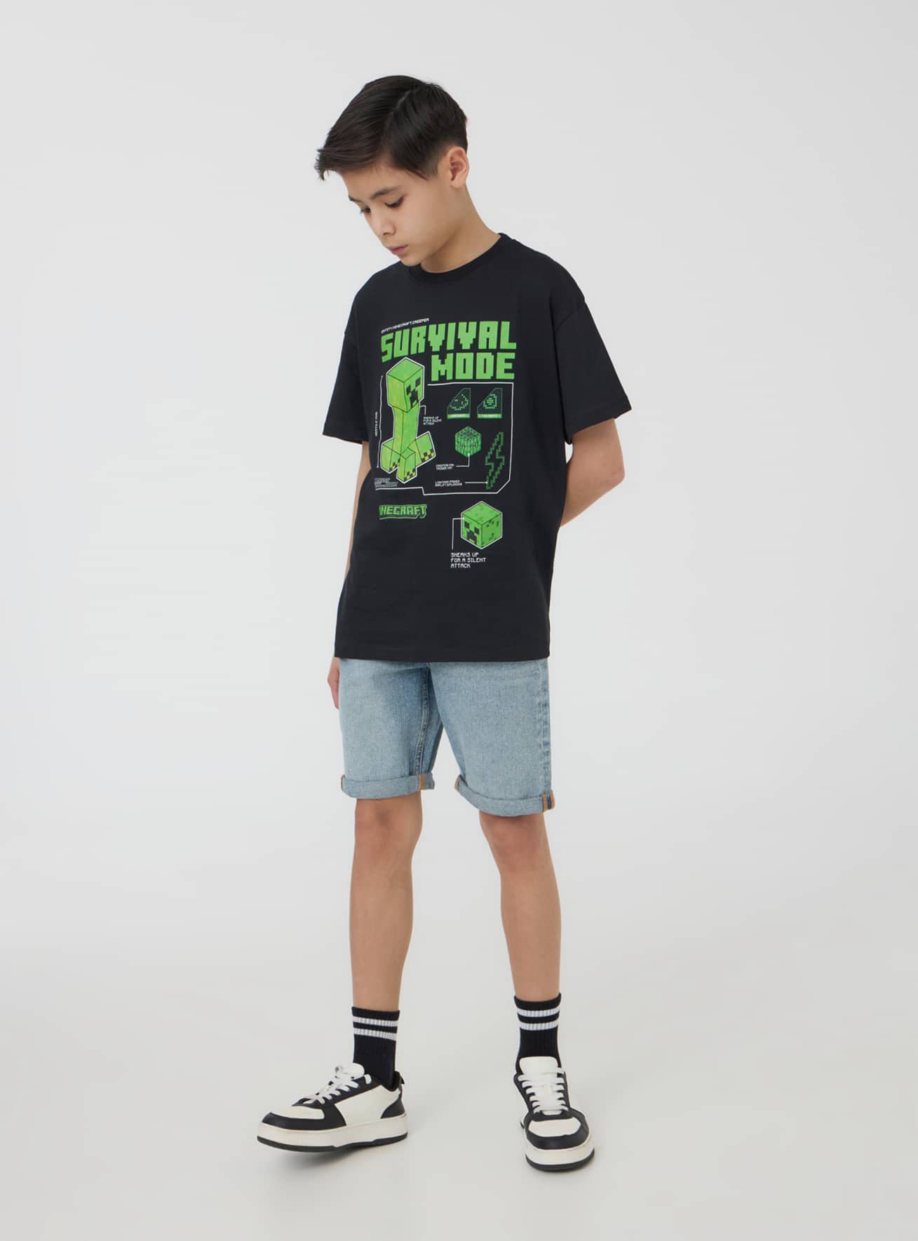 Pantalone Jeans Corto Junge Terranova