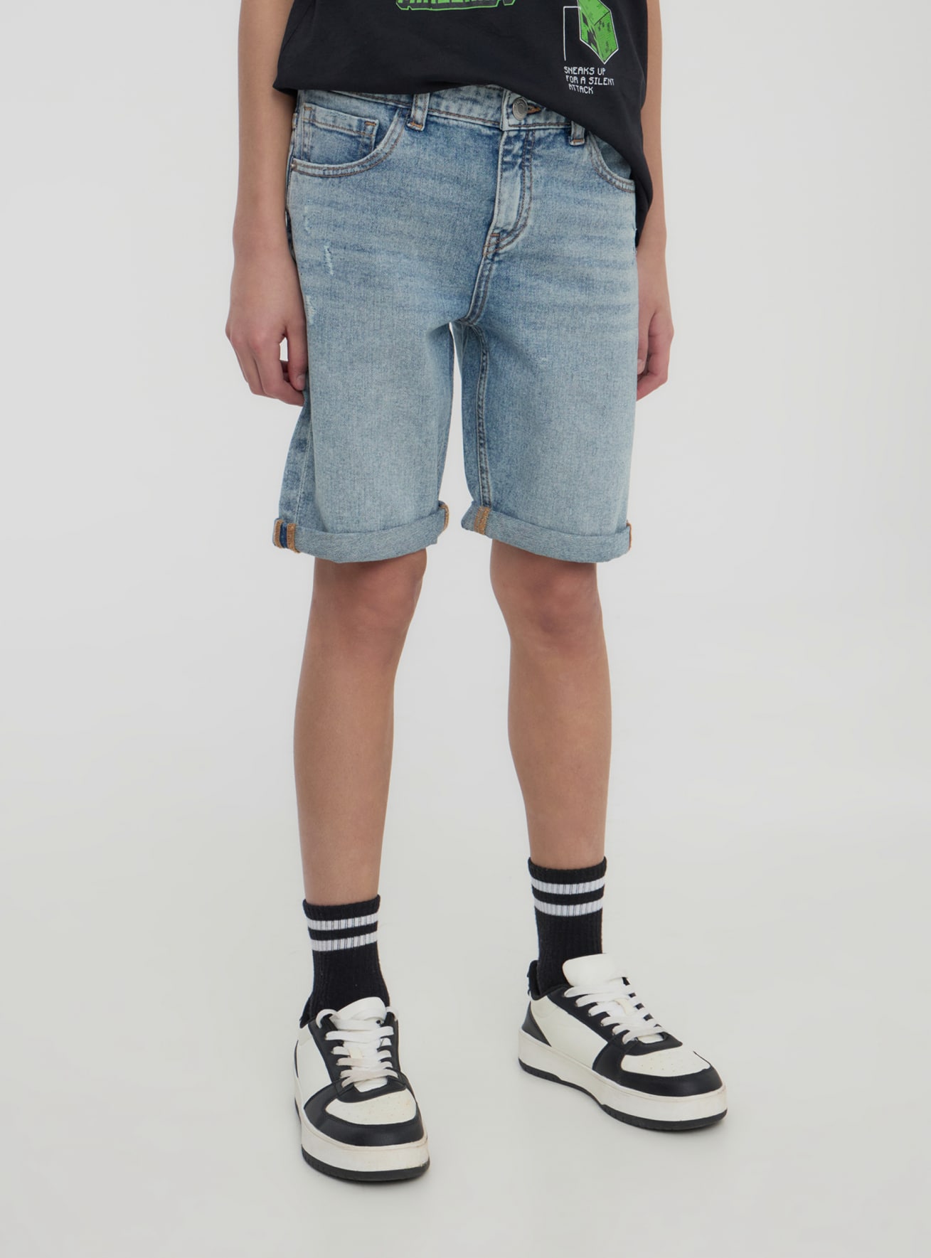 Pantalone Jeans Corto Junge Terranova
