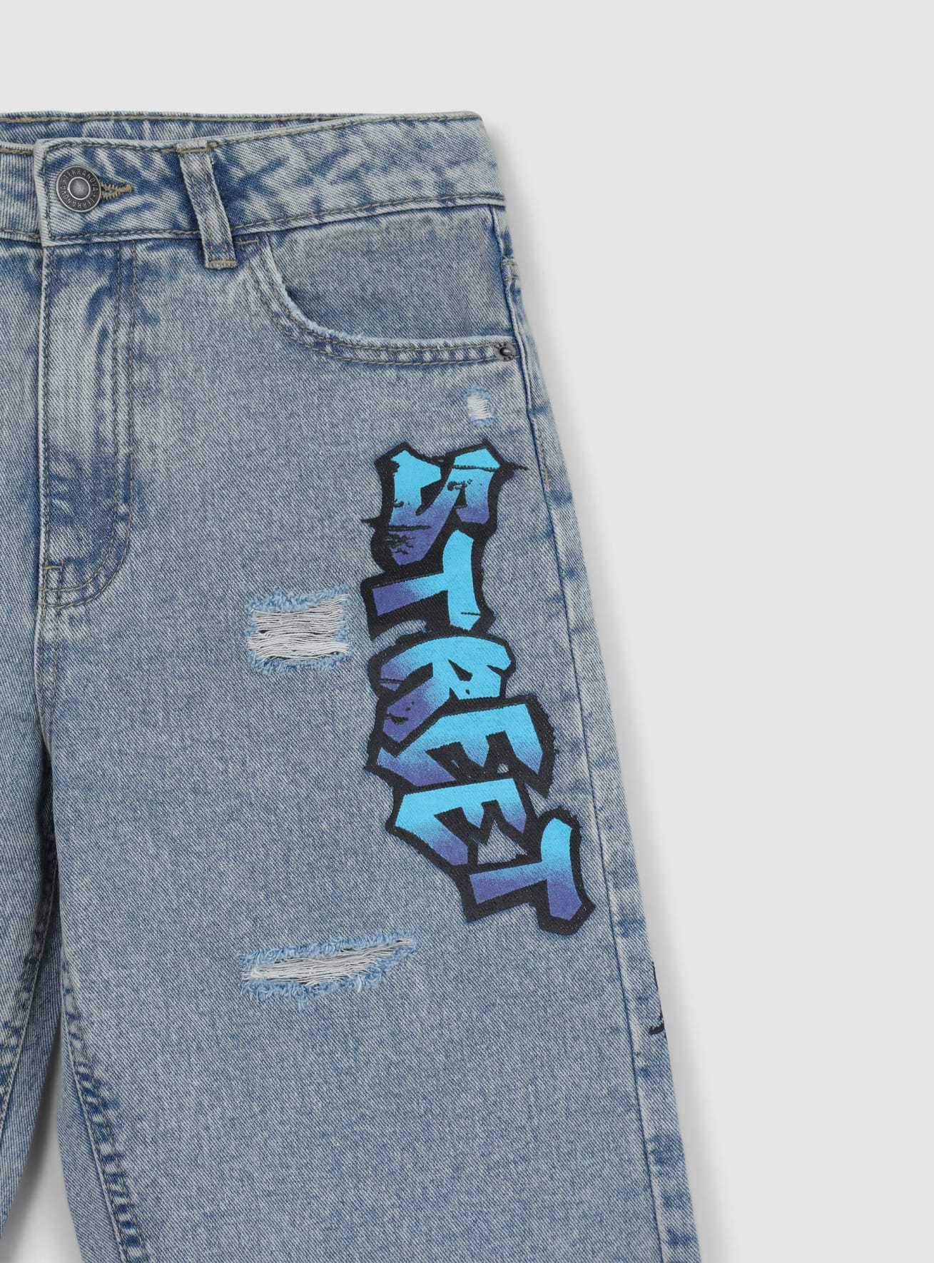 Jeans cortos Niño Terranova