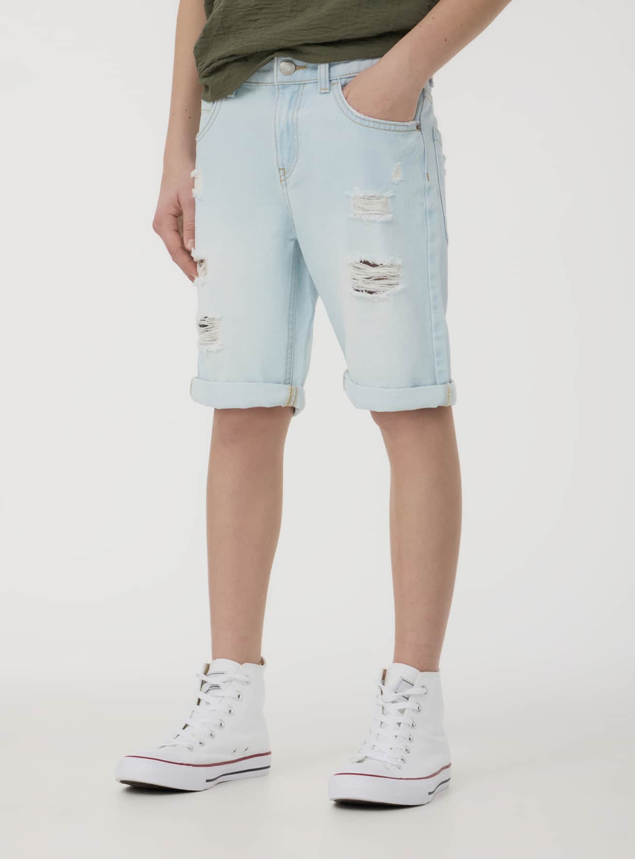Pantalone Jeans Corto Bambino Kids