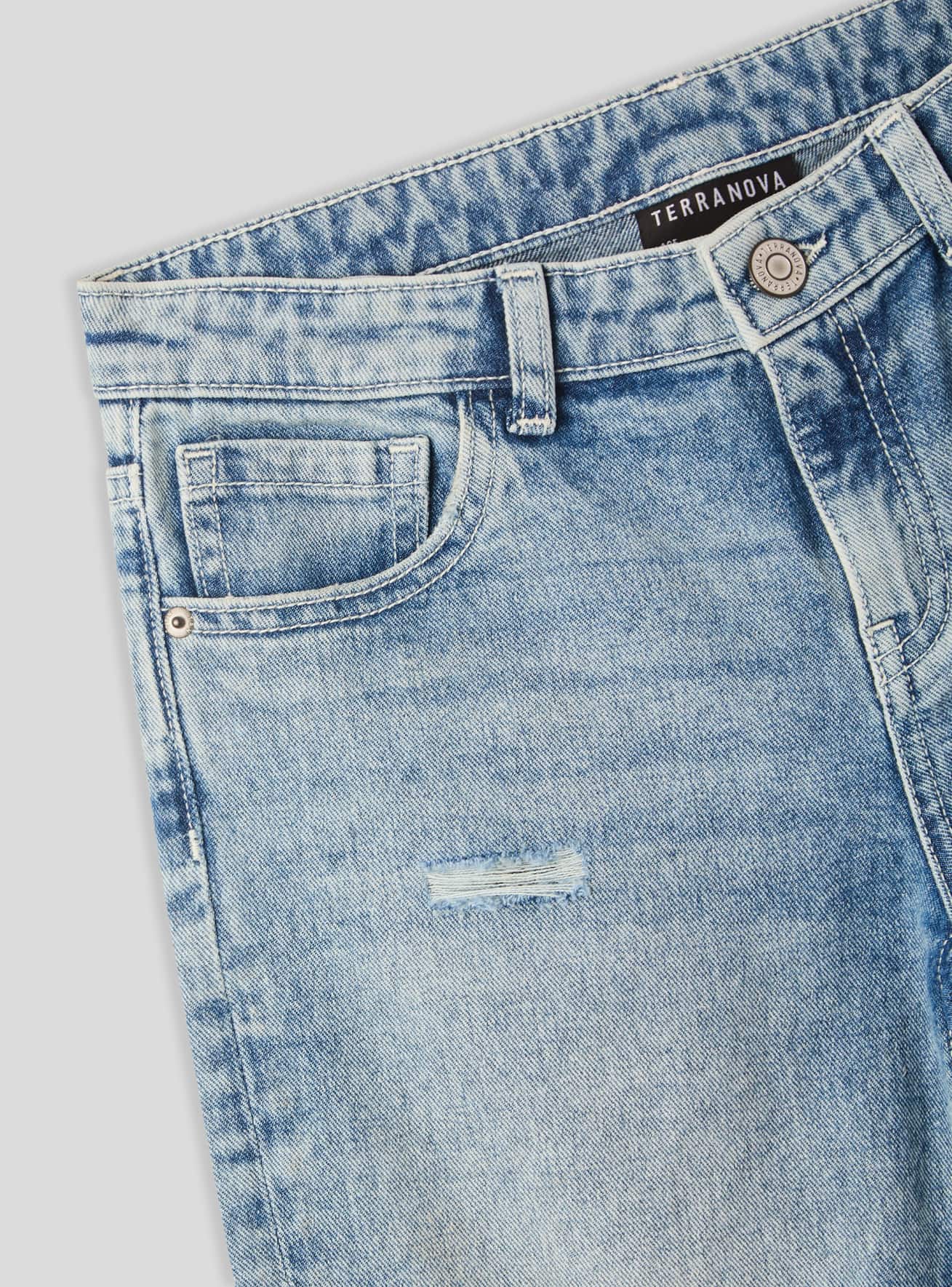 Pantalone Jeans Corto Junge Terranova