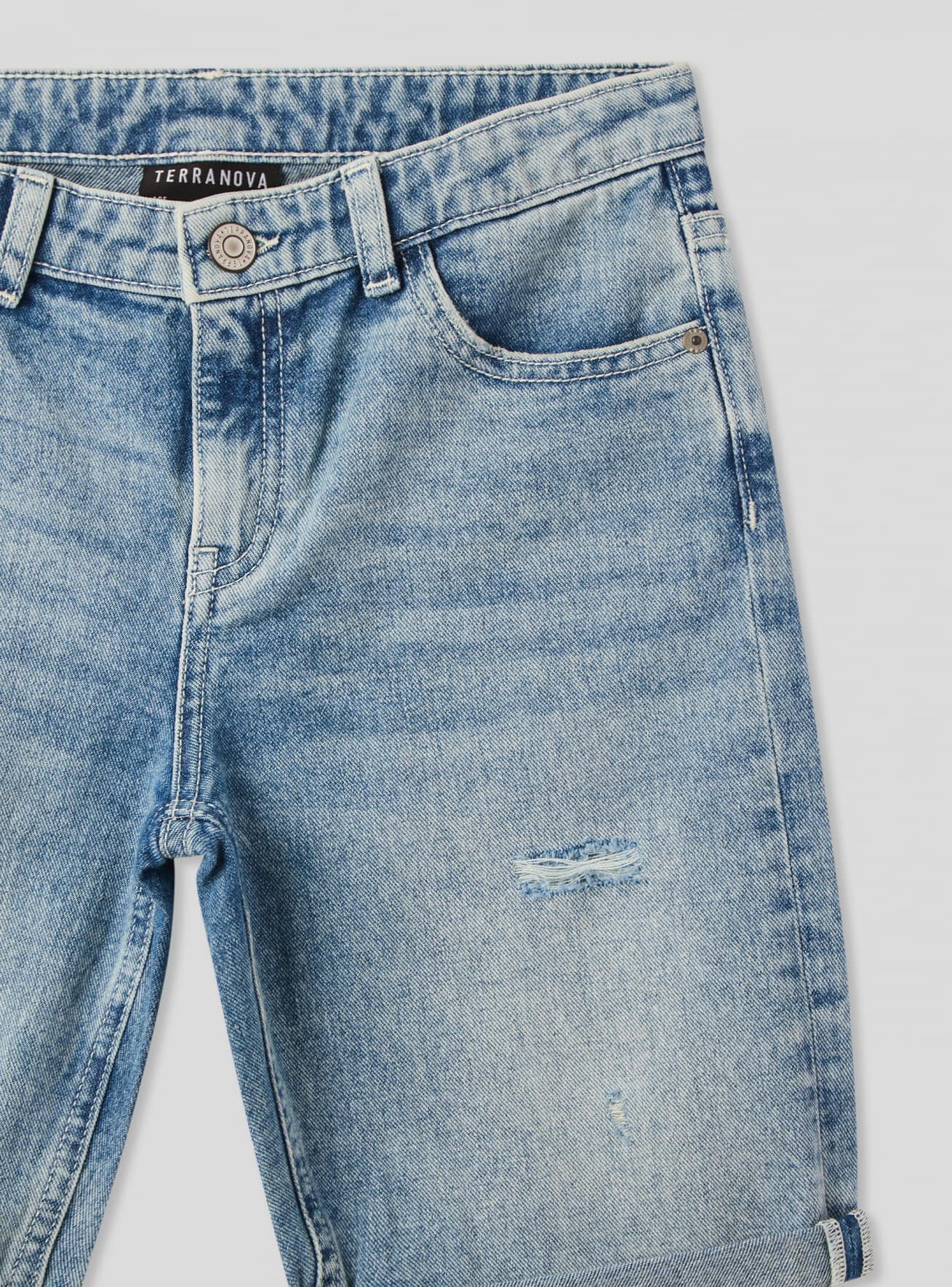 Pantalone Jeans Corto Junge Terranova