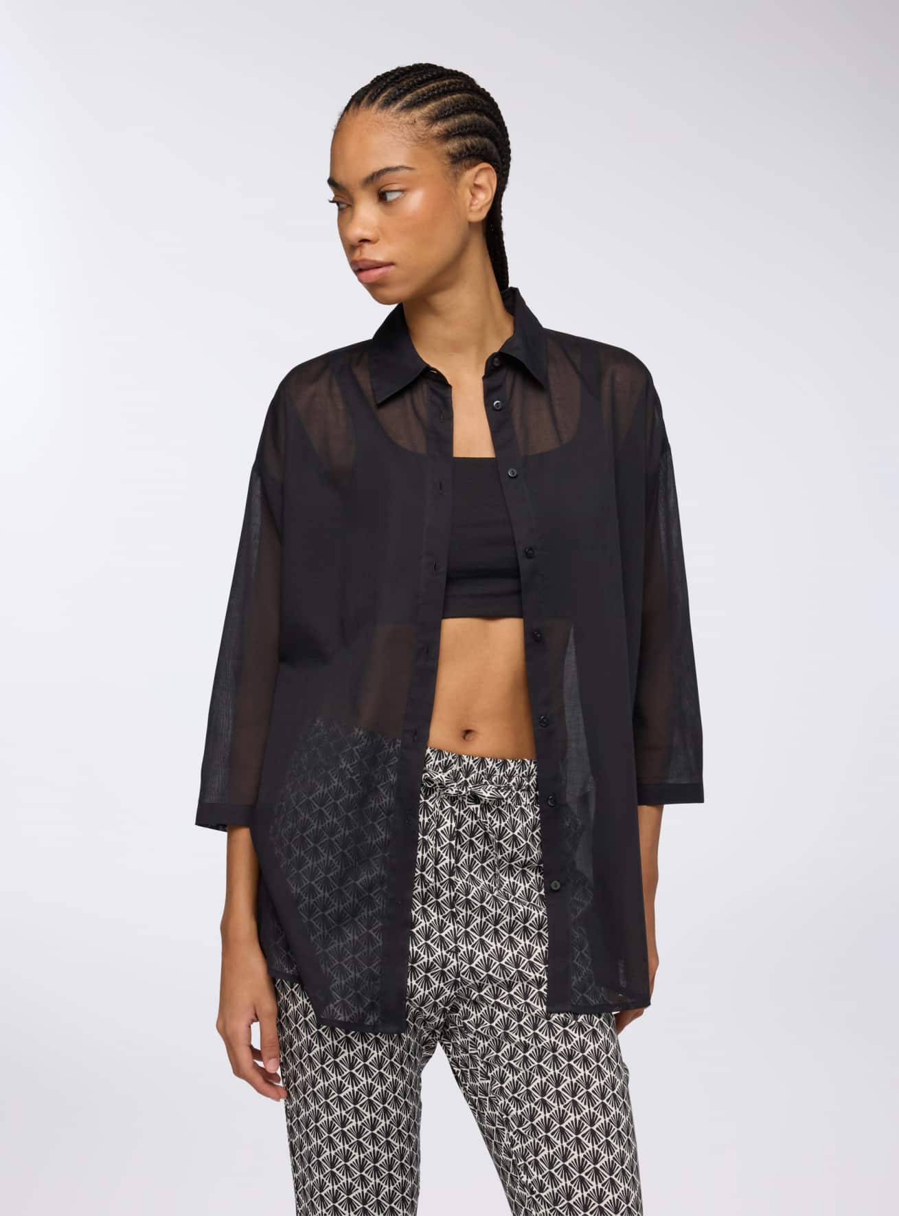 Camisa manga corta Mujer Terranova