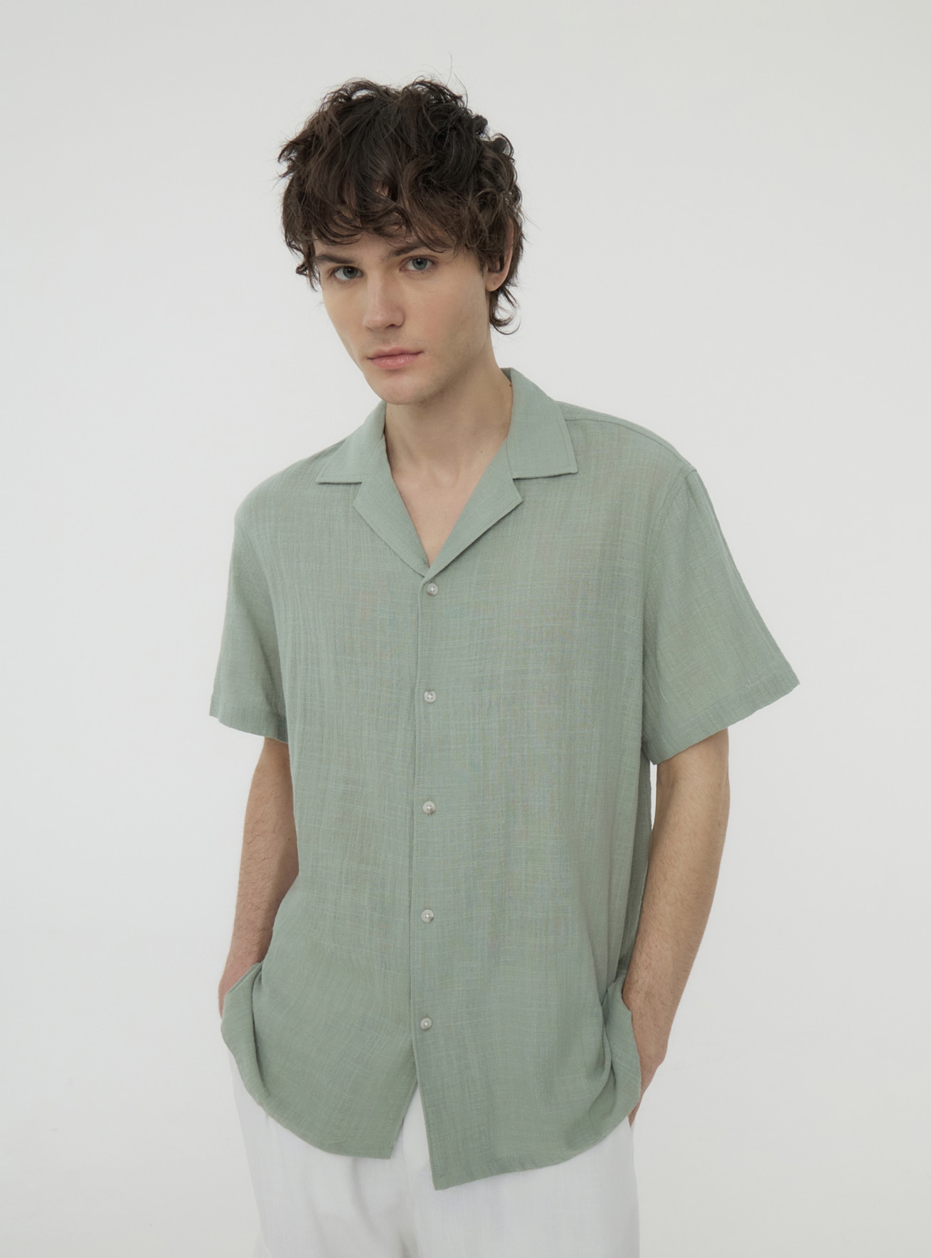 Camisa manga corta Hombre Terranova