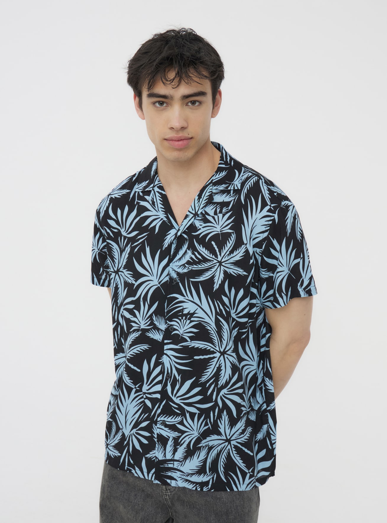 Camicia MC Herren Terranova