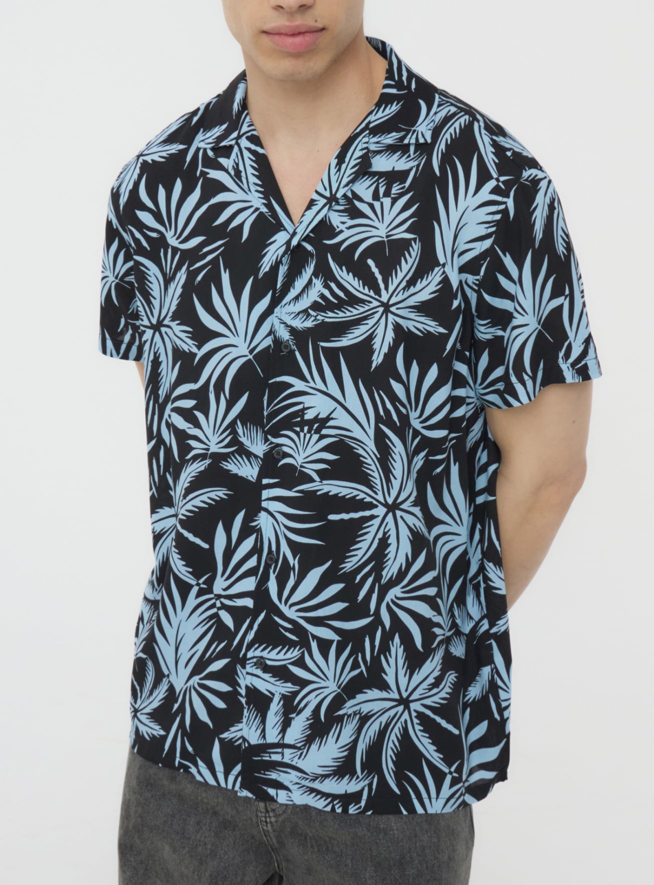 Camicia MC Herren Terranova