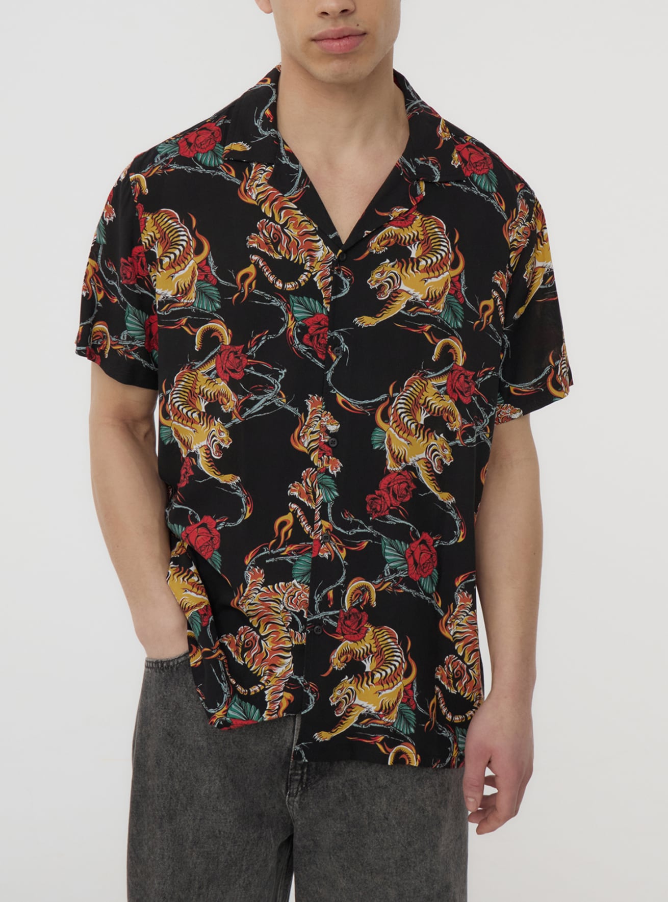 Short-sleeved shirt Man Terranova