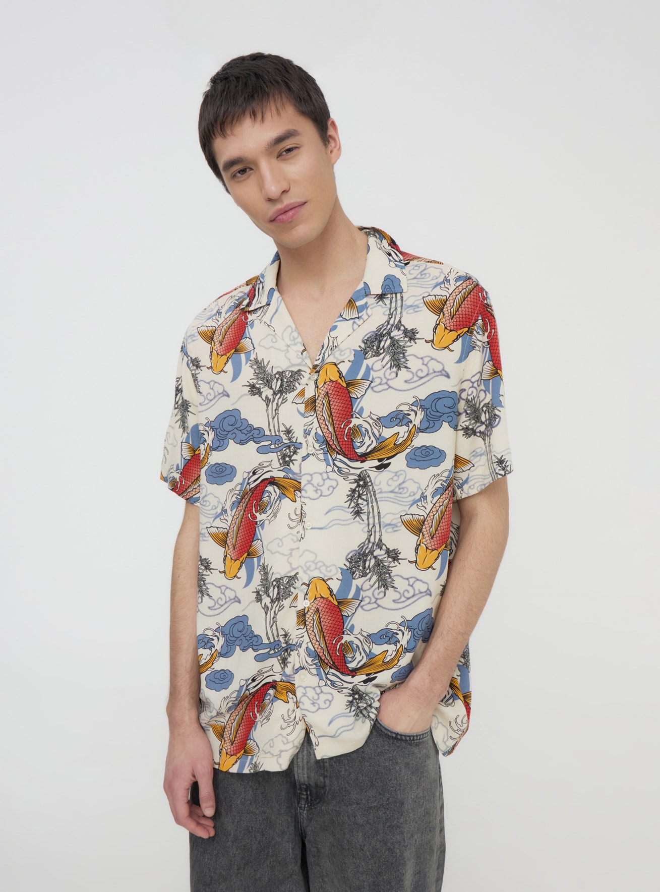 Camicia MC Uomo Terranova