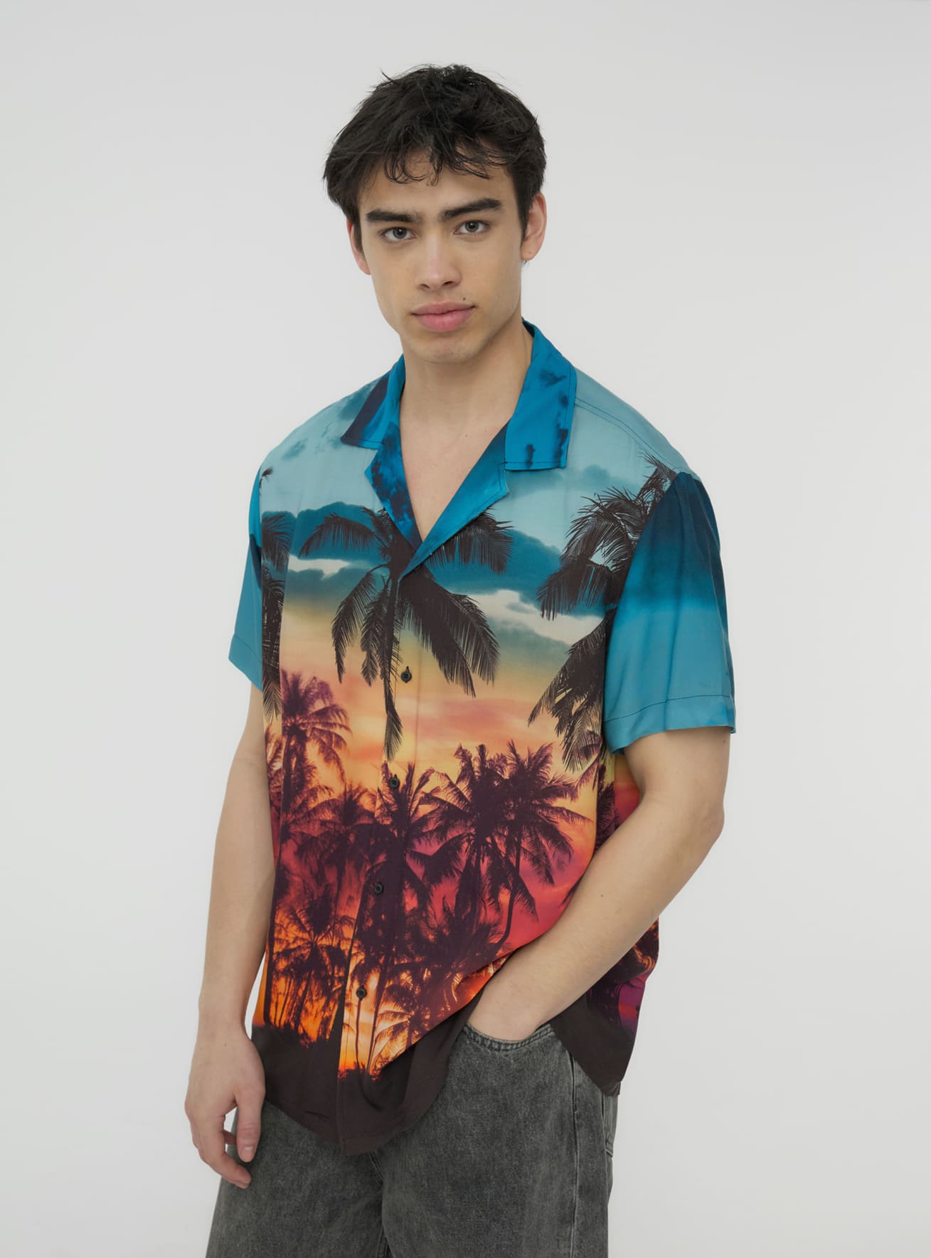 Camicia MC Pánské Terranova