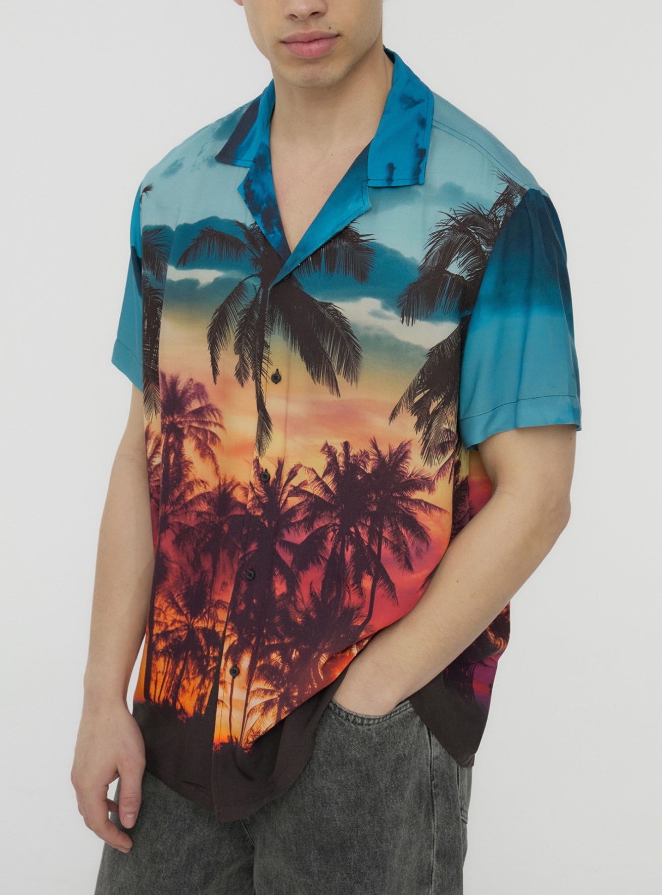 Camicia MC Uomo Terranova