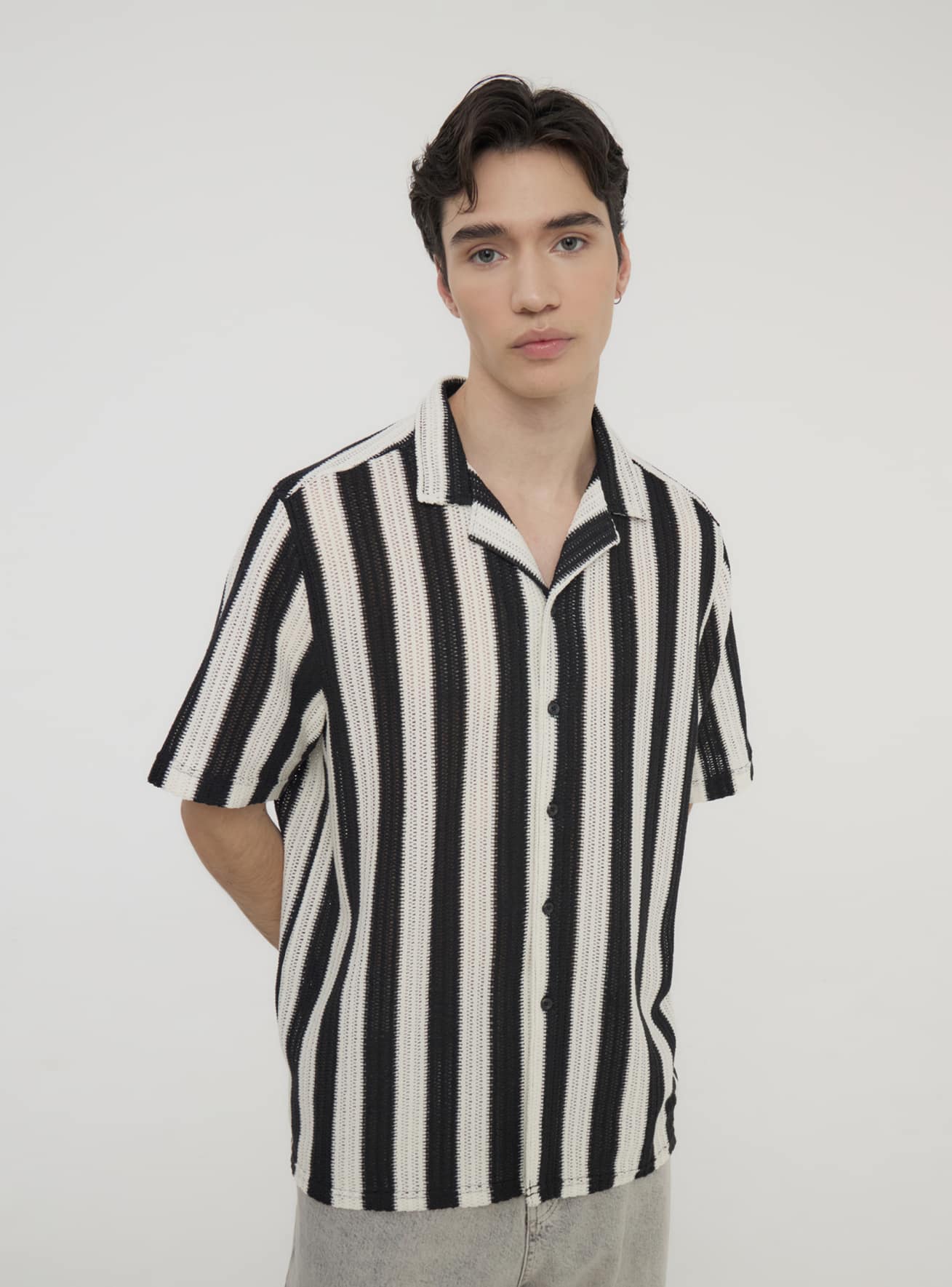 Camicia MC Herren Terranova