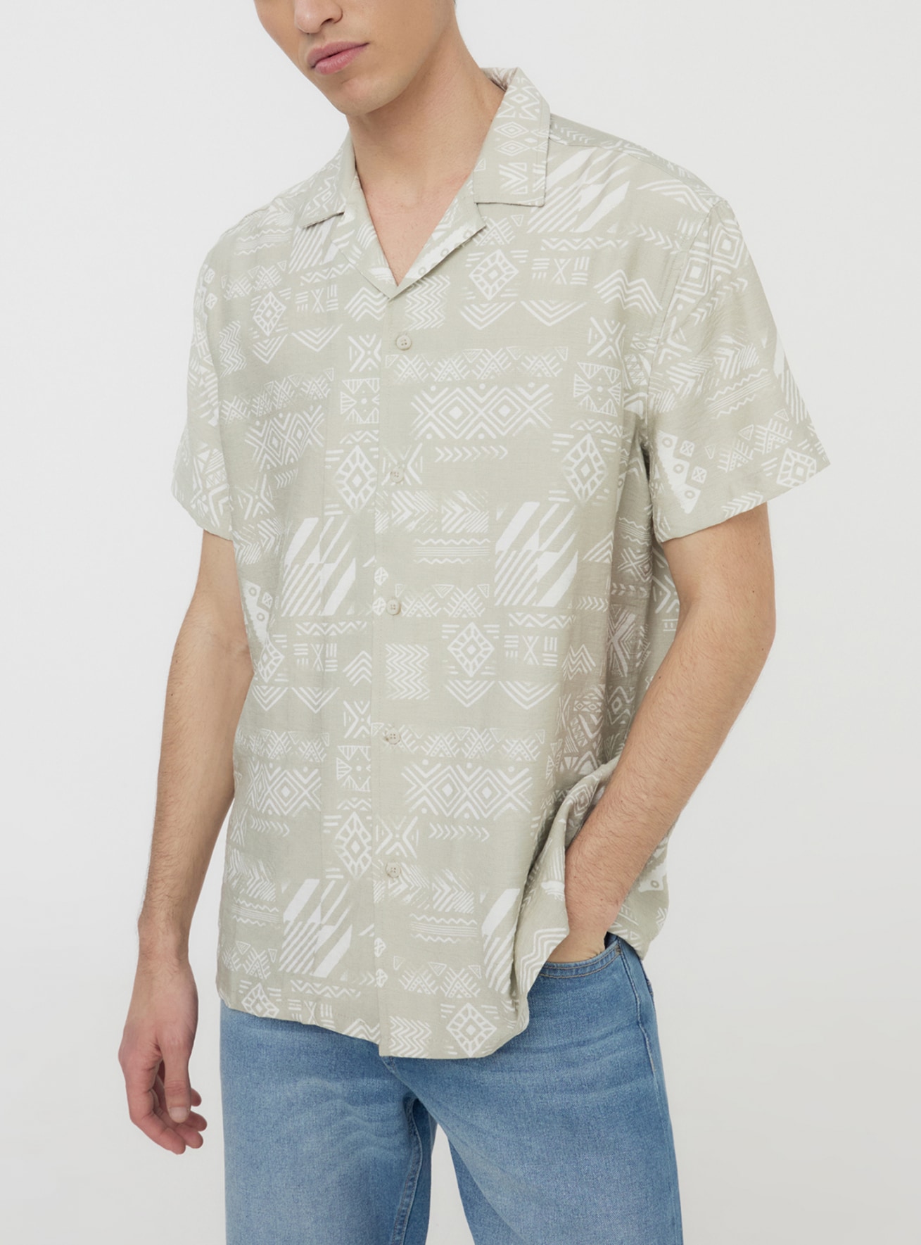 Camicia MC Uomo Terranova