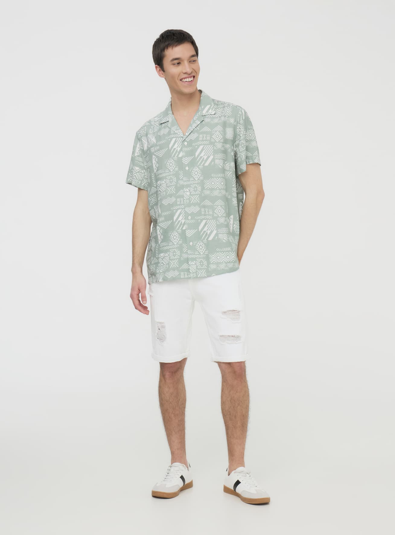 Short-sleeved shirt Man Terranova
