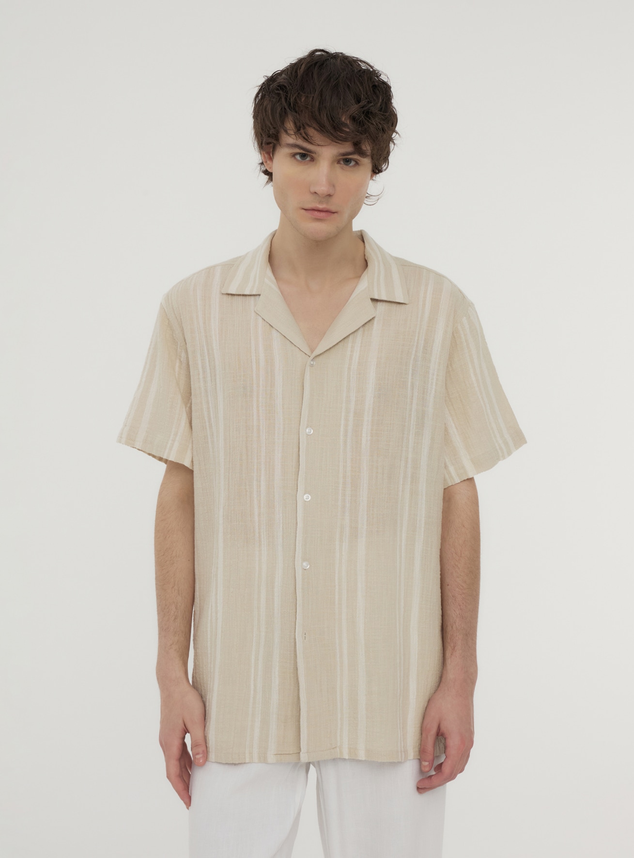 Camicia MC Pánské Terranova