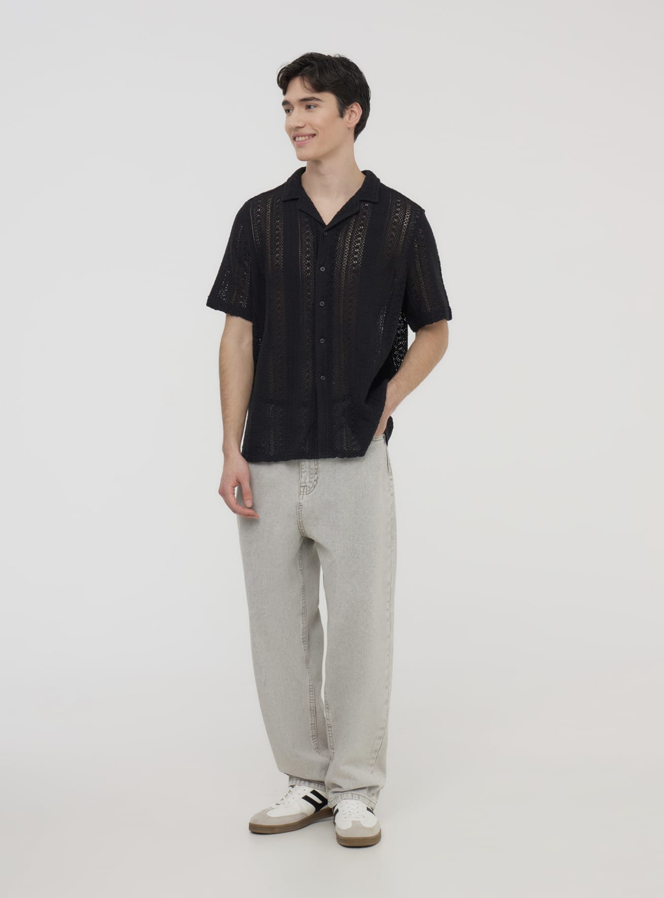 Camicia MC Herren Terranova