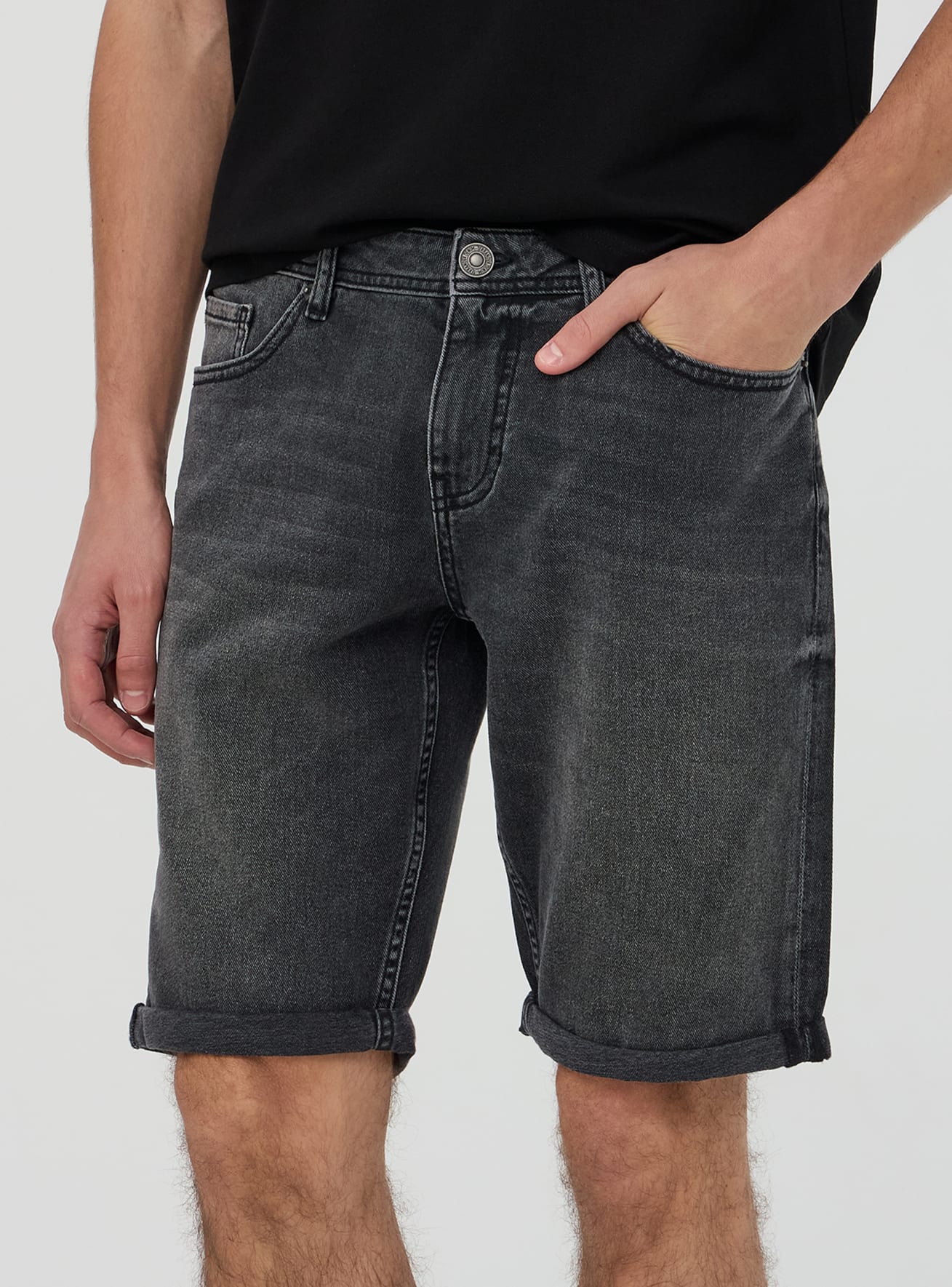 Pantalone Jeans Corto Uomo Terranova