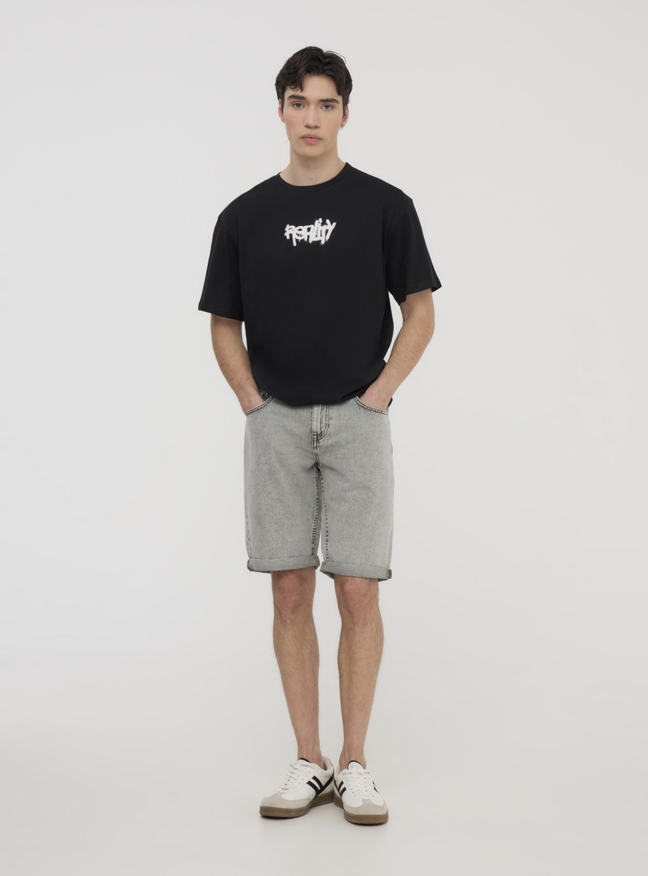 Short pants jeans Man Terranova