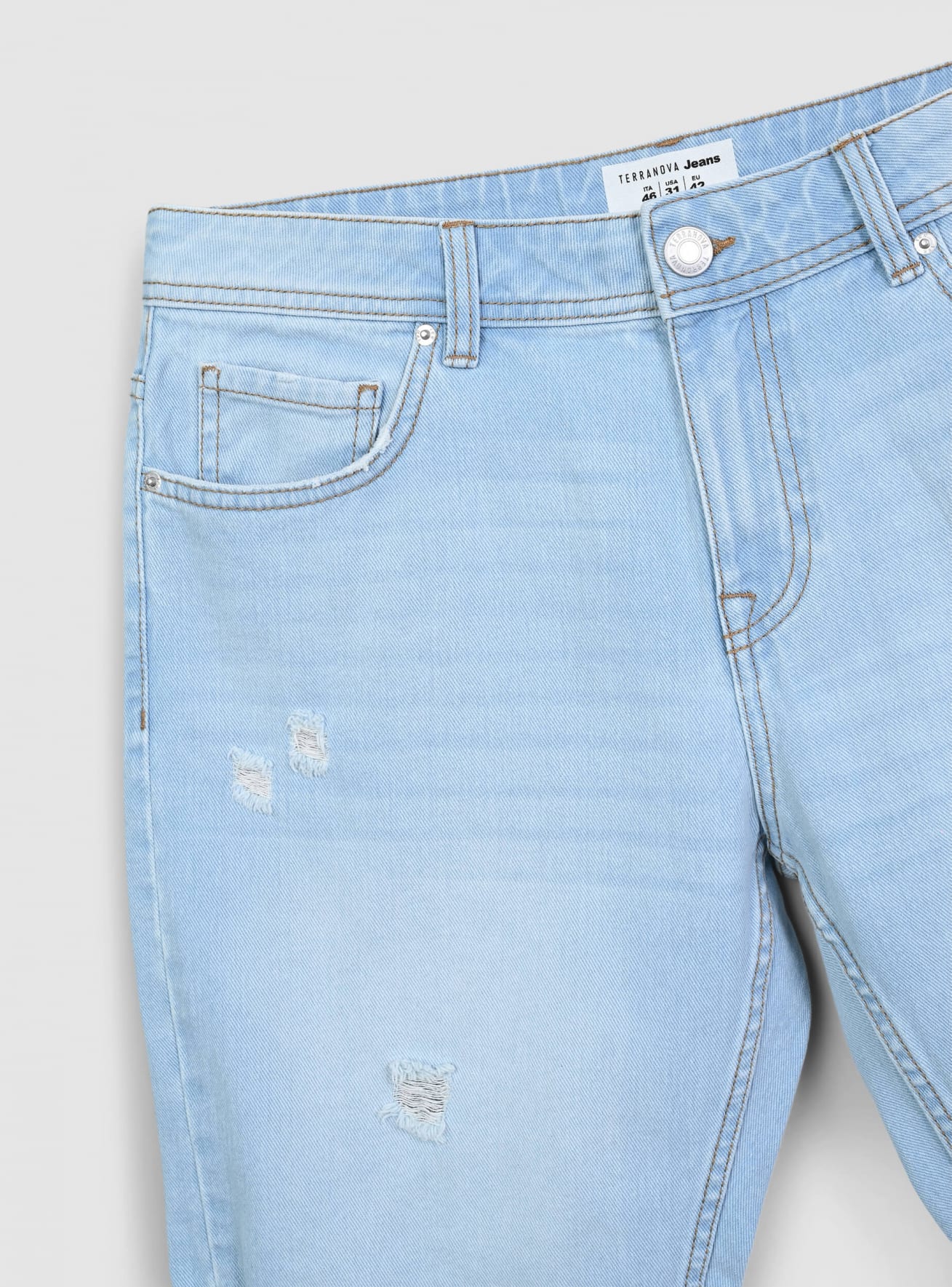 Jeans cortos Hombre Terranova