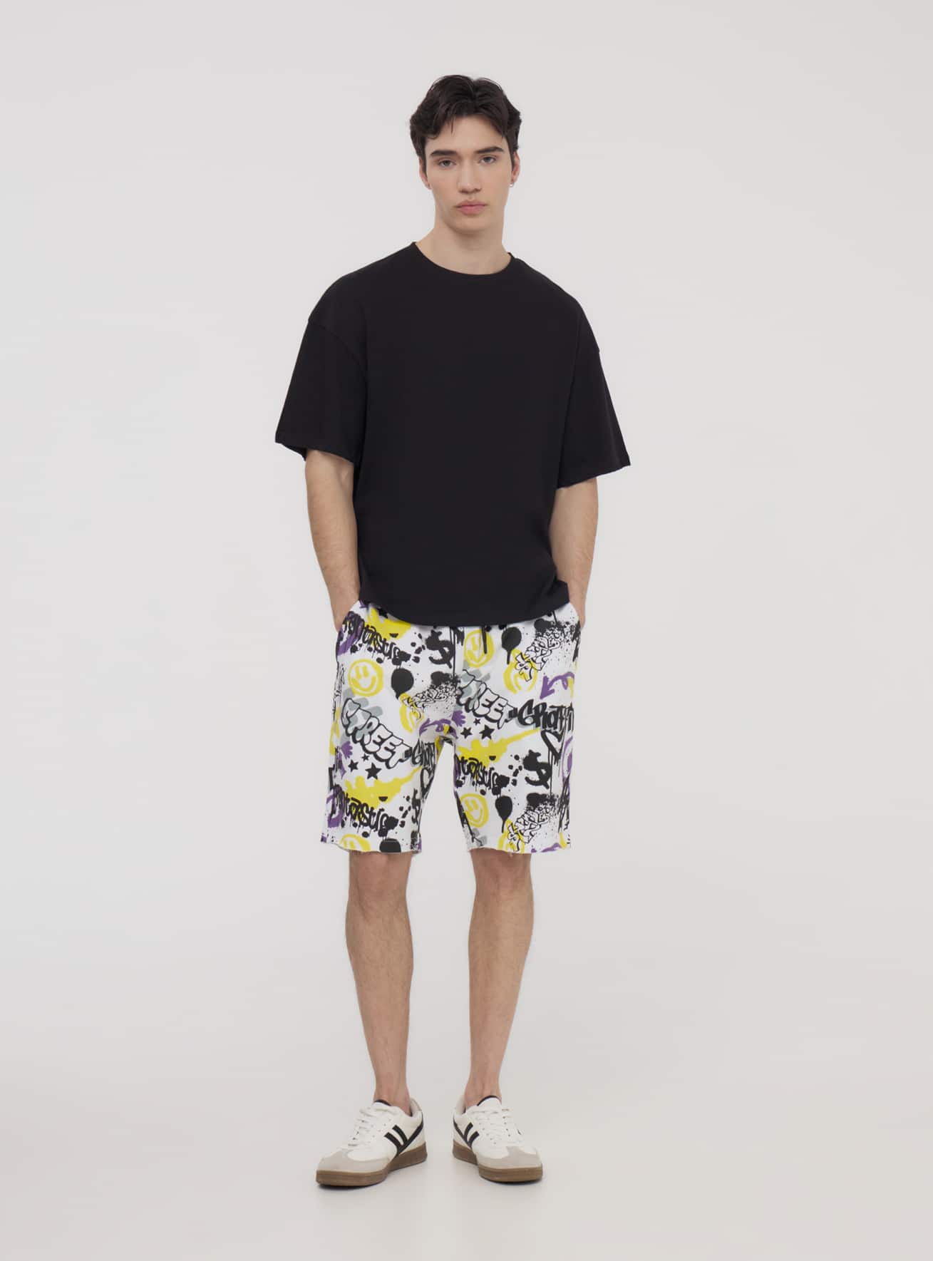 Pantalone ginnico Corto Herren Terranova