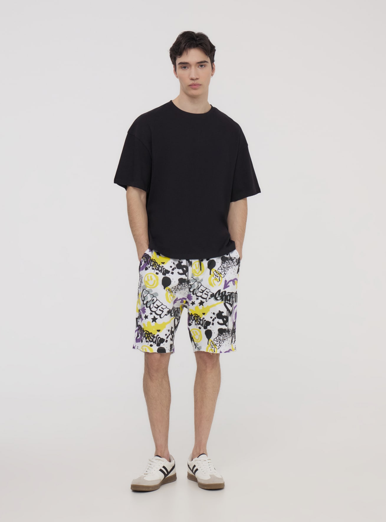Pantalone ginnico Corto Herren Terranova
