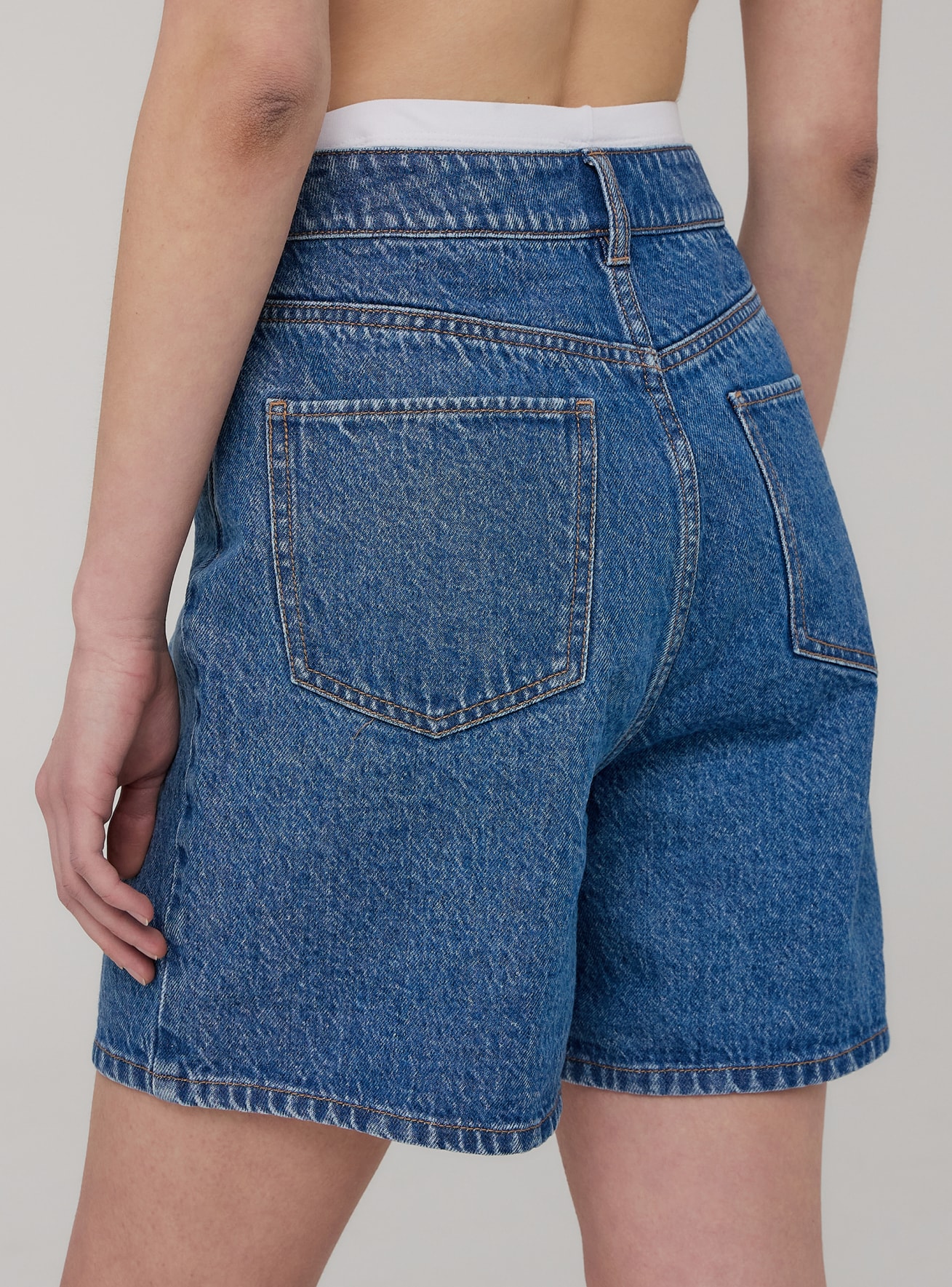 Pantalone Jeans Corto Donna Terranova