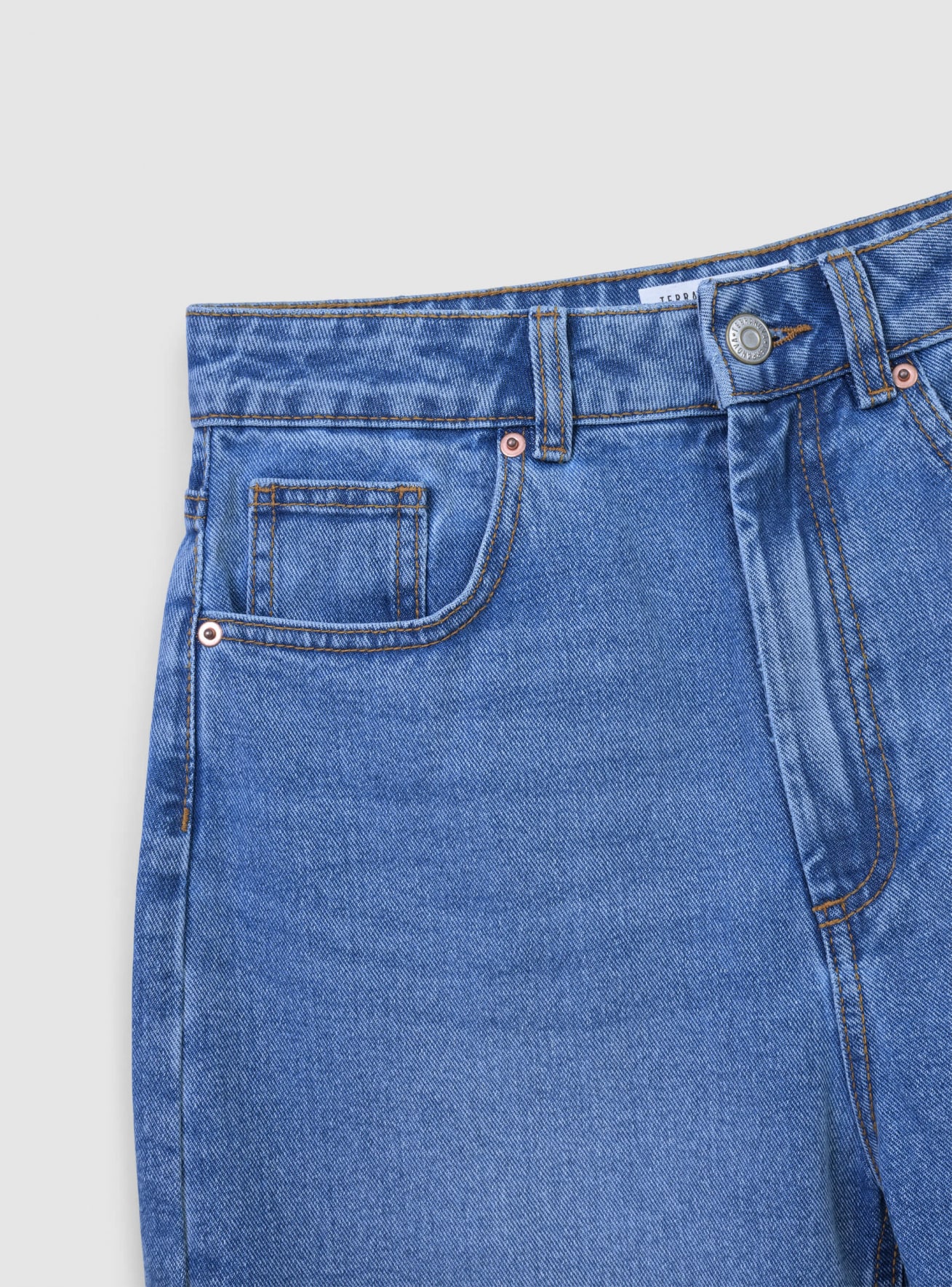 Pantalone Jeans Corto Donna Terranova