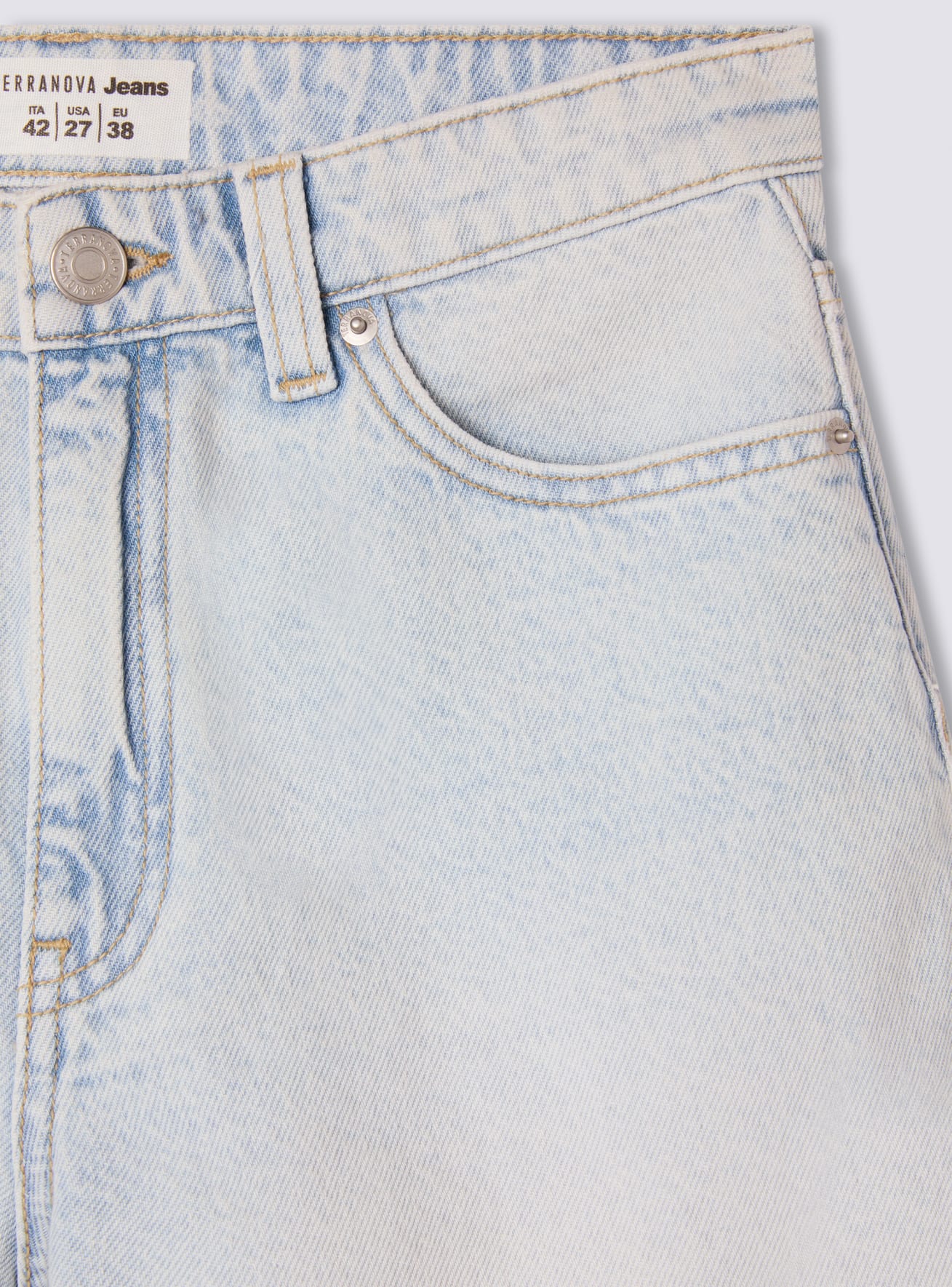 Pantalone Jeans Corto Donna Terranova
