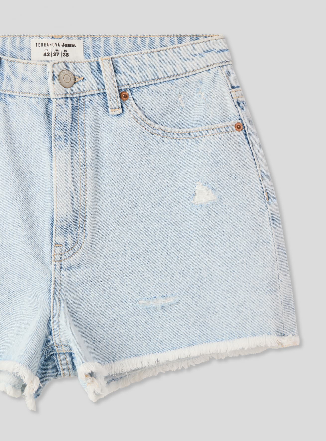 Jeans cortos Mujer Terranova