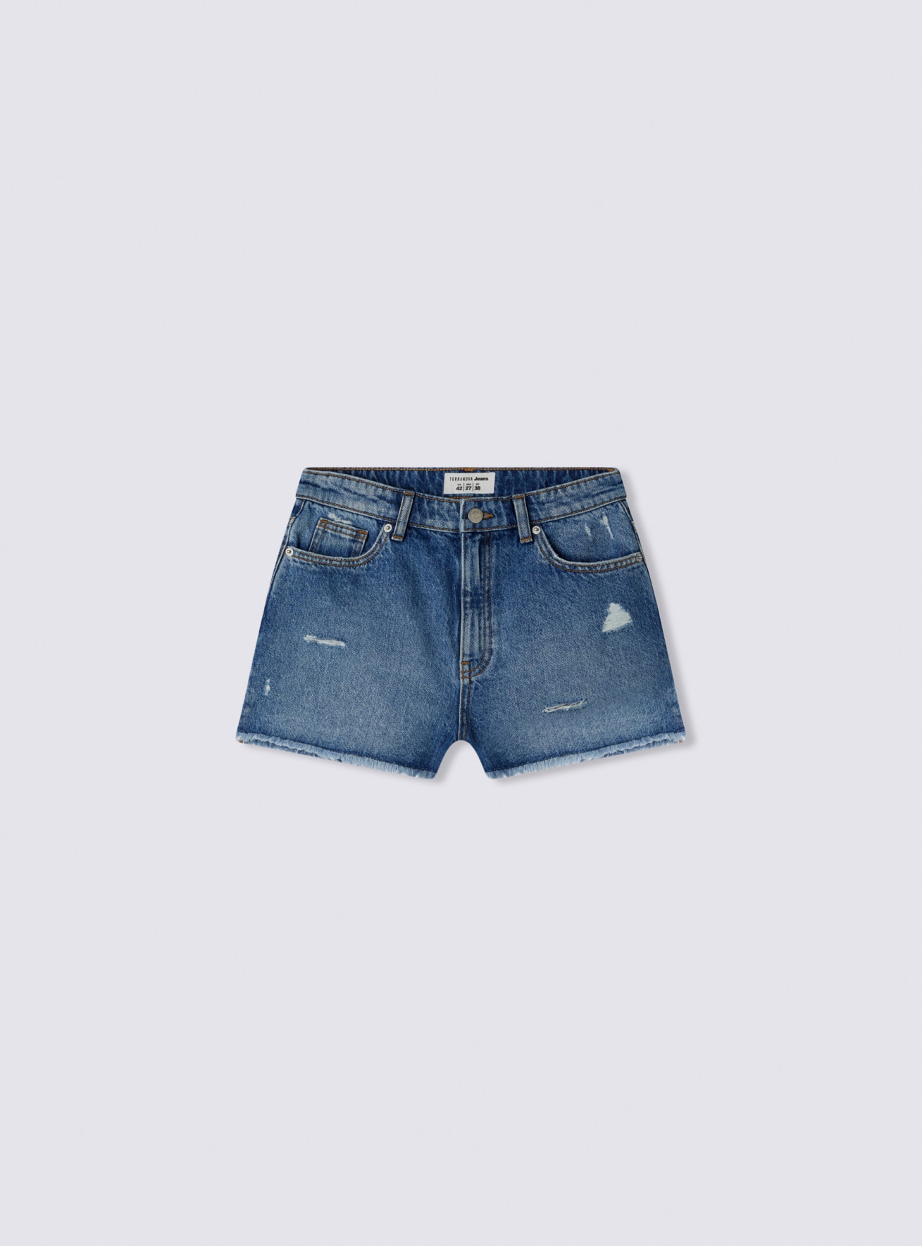 Short en Jeans Femme Terranova