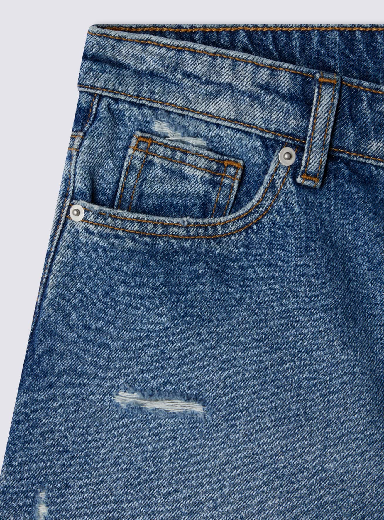 Short en Jeans Femme Terranova