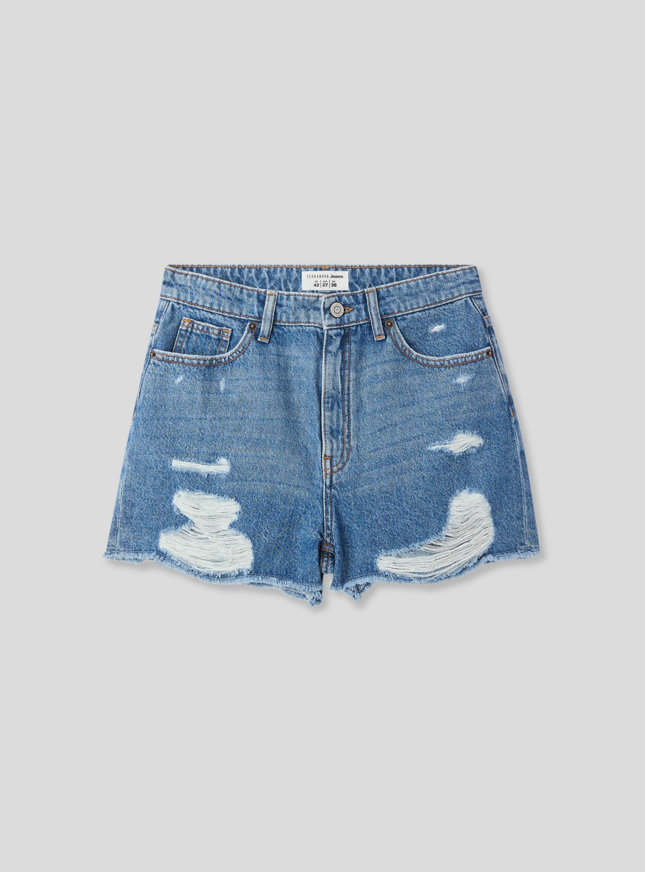 Jeans cortos Mujer Terranova