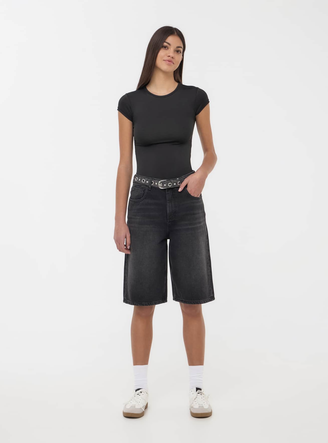 Short en Jeans Femme Terranova