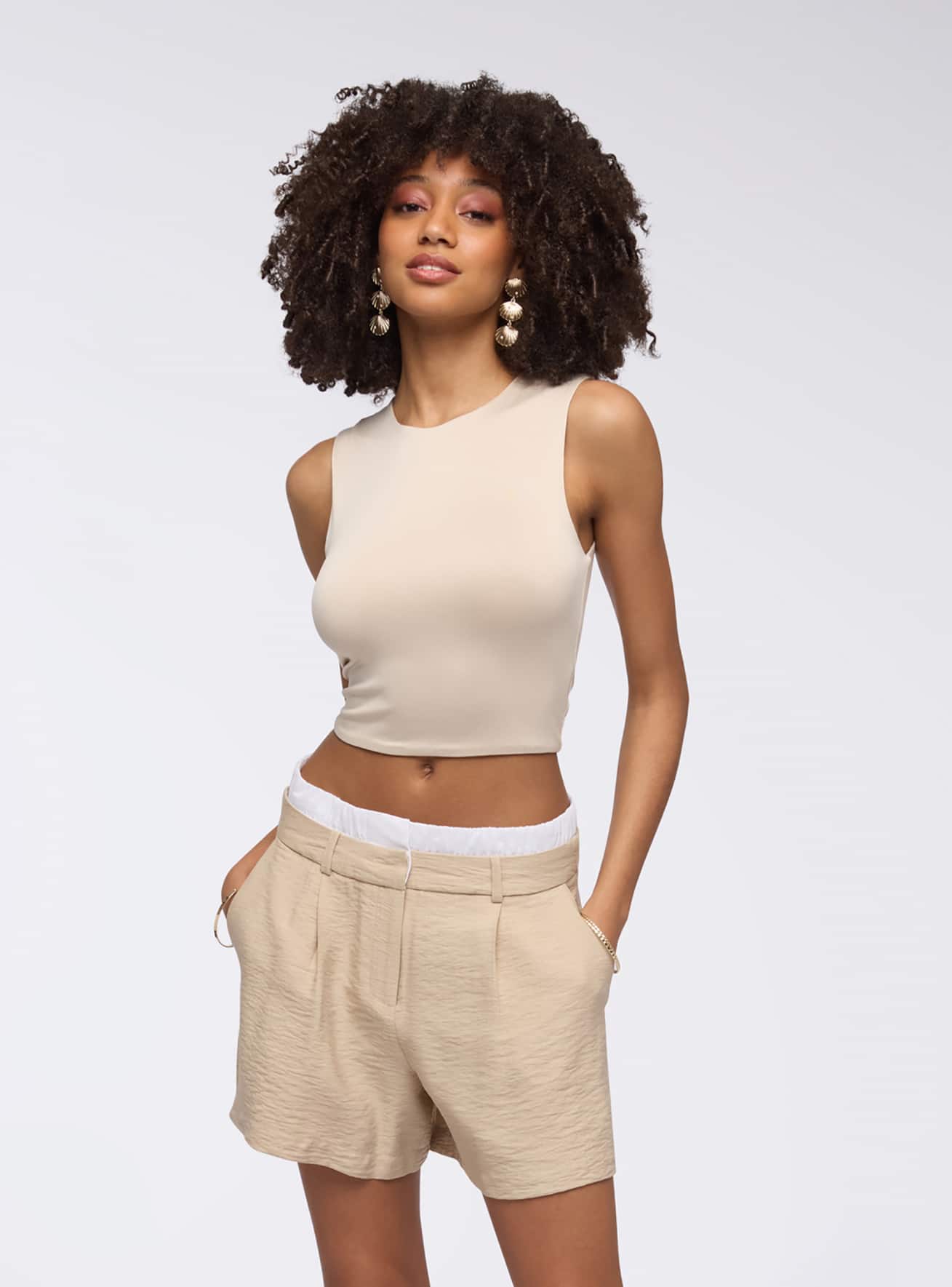 Pantalone Corto Damen Terranova