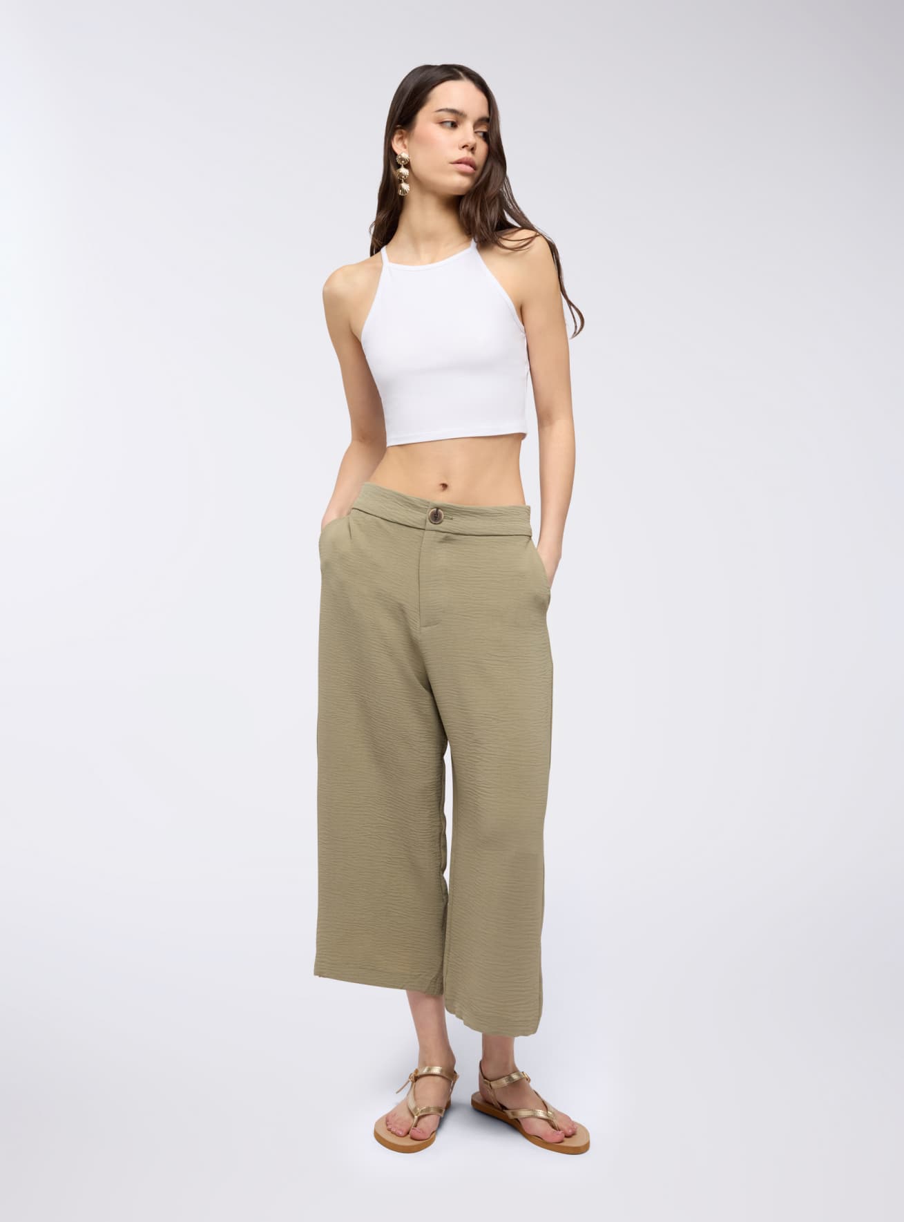 Pantalone Lungo Dámské Terranova