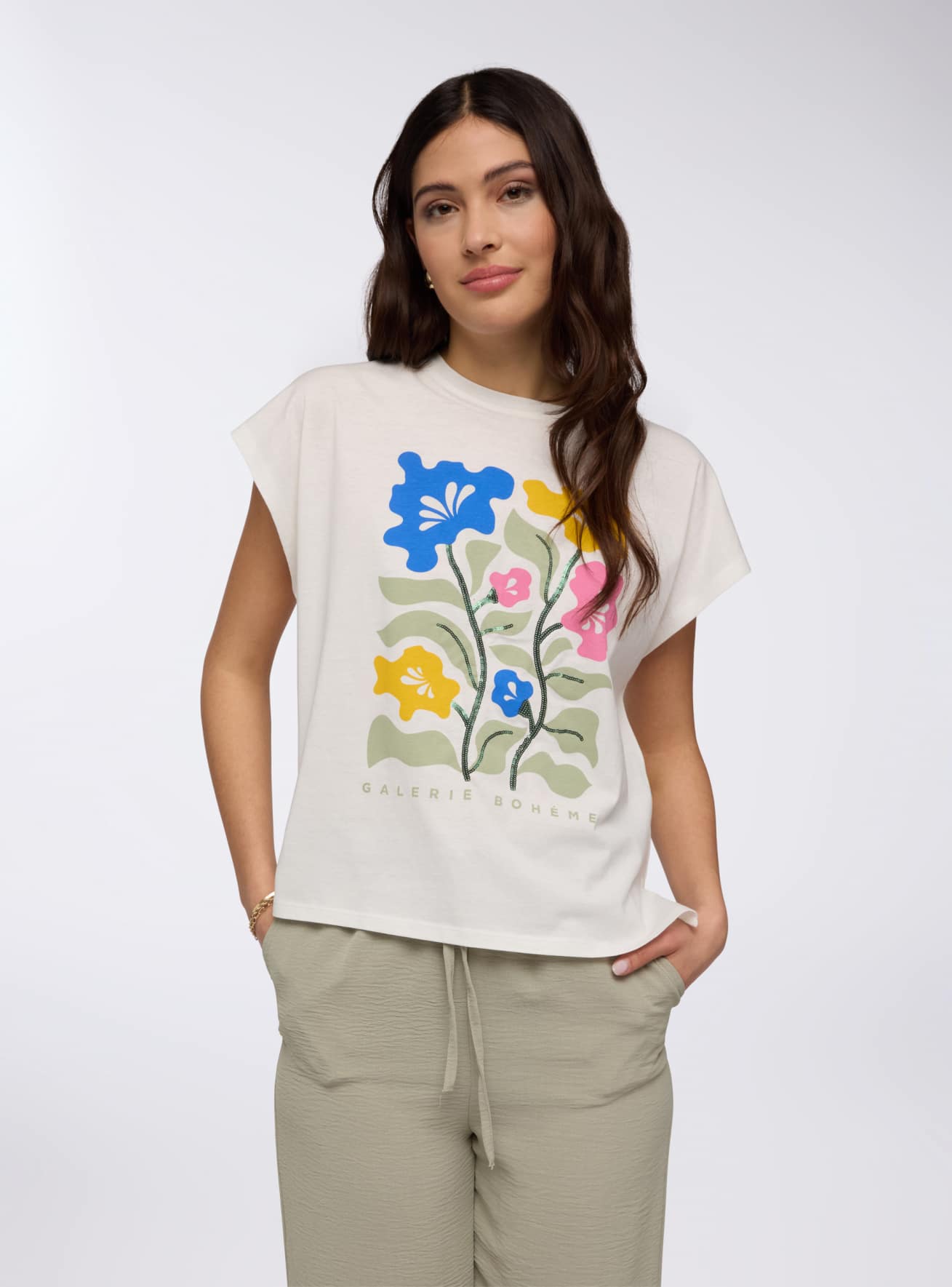 T-Shirt MC Damen Terranova