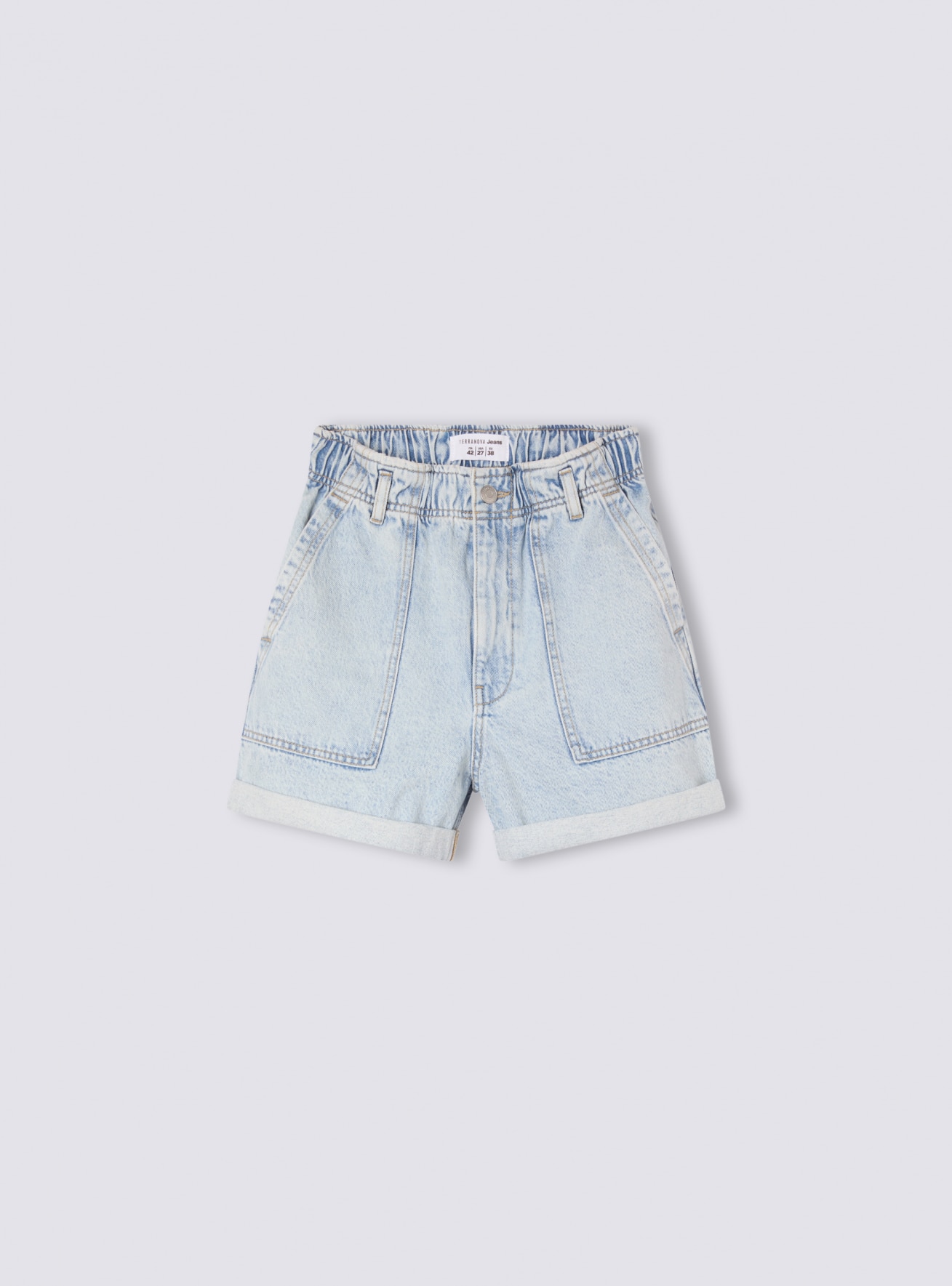 Short en Jeans Femme Terranova