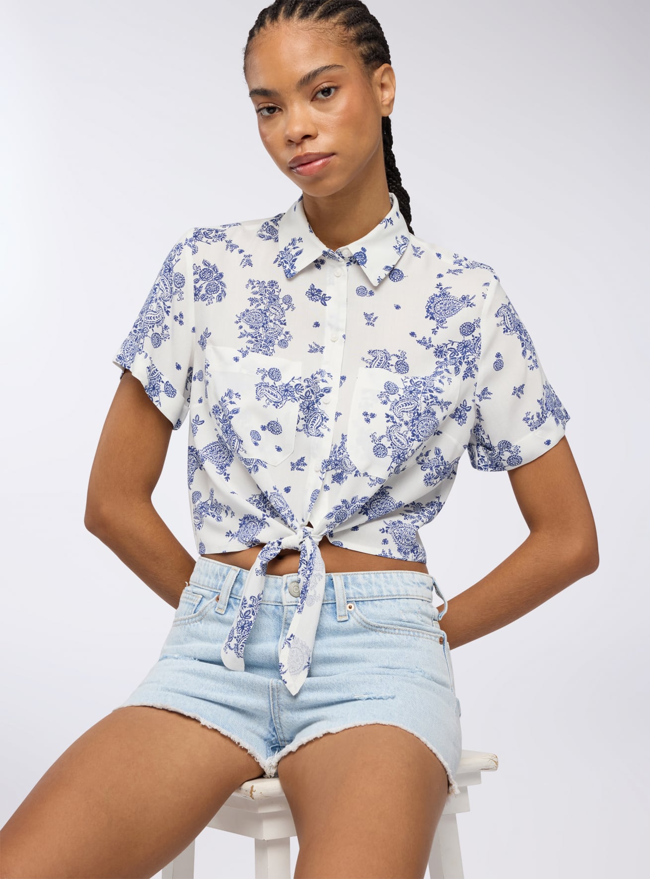 Camicia MC Donna Terranova