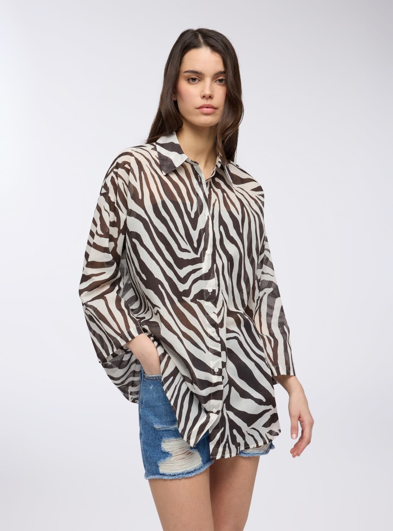 Camicia MC Donna Terranova