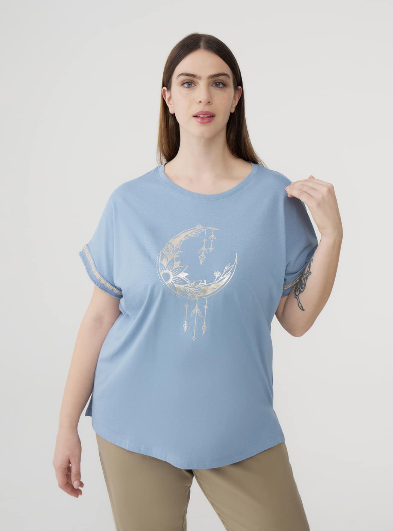 Short-sleeved T-shirt Woman Terranova