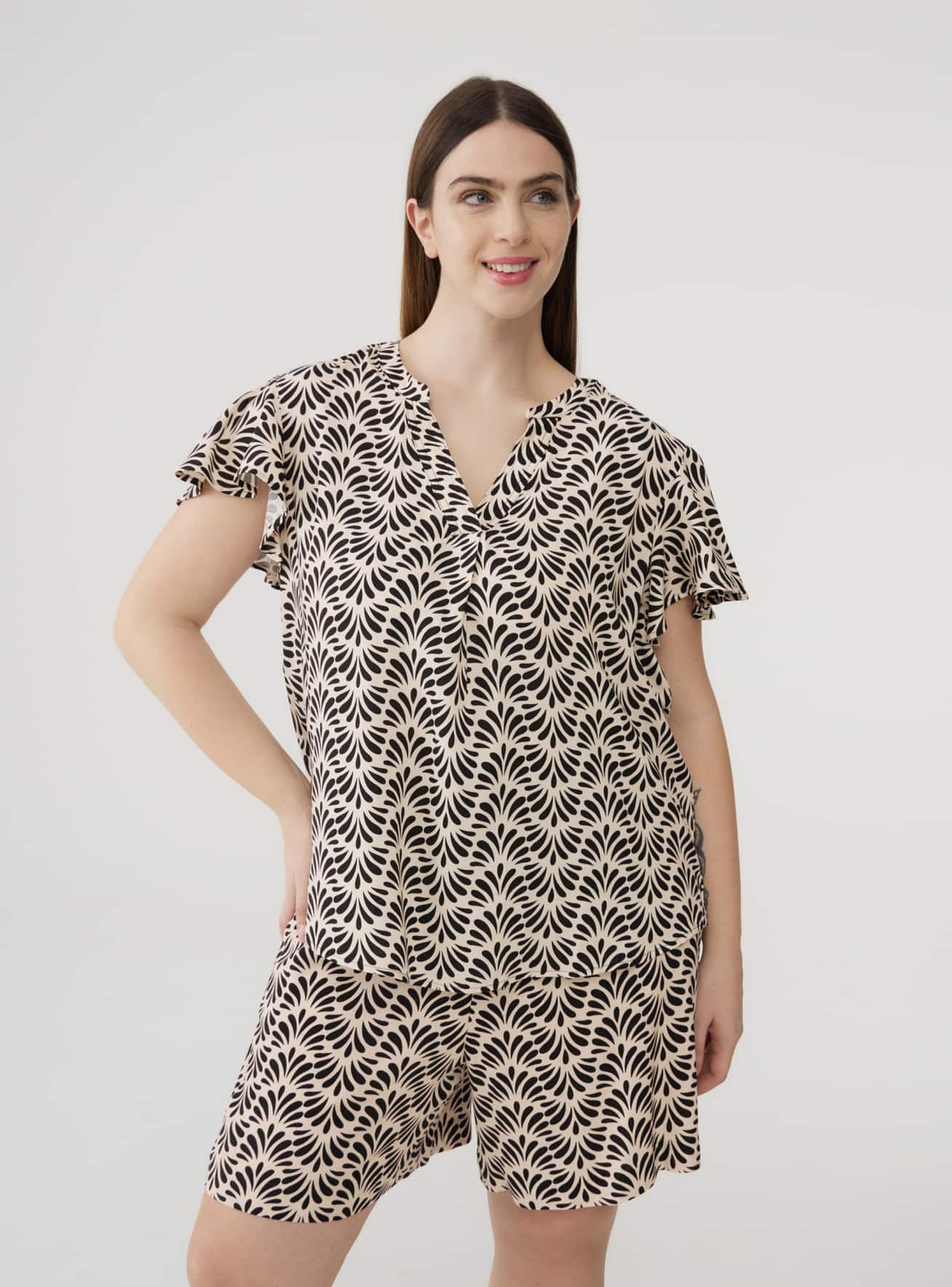 Camisa manga corta Mujer Terranova