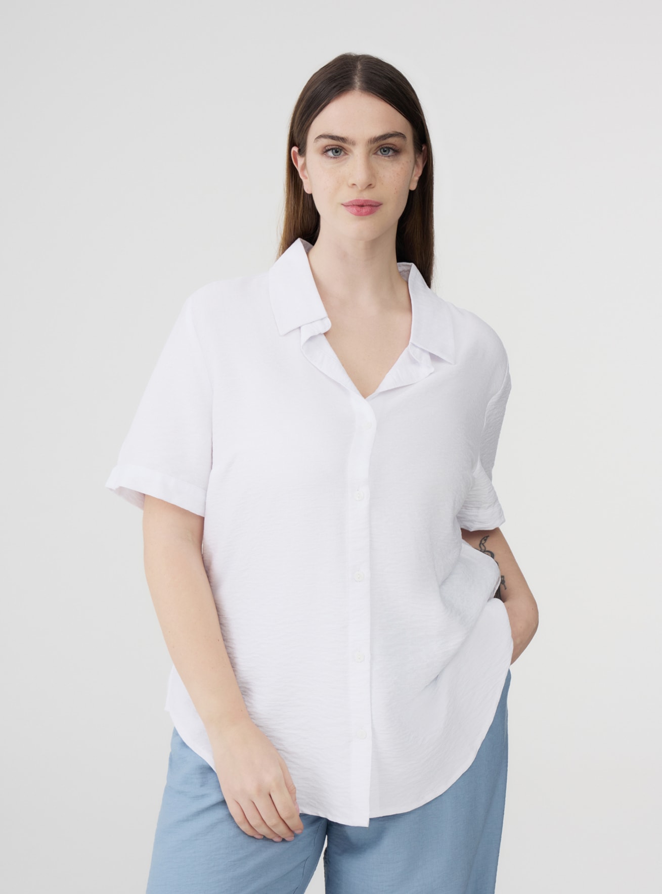 Camicia MC Donna Terranova