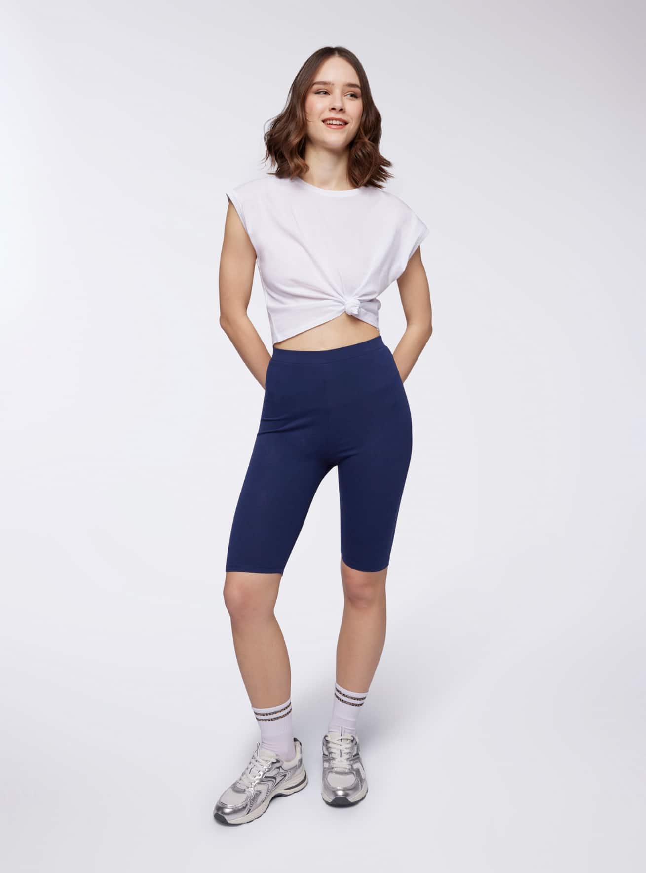 Leggings cortos Mujer Terranova