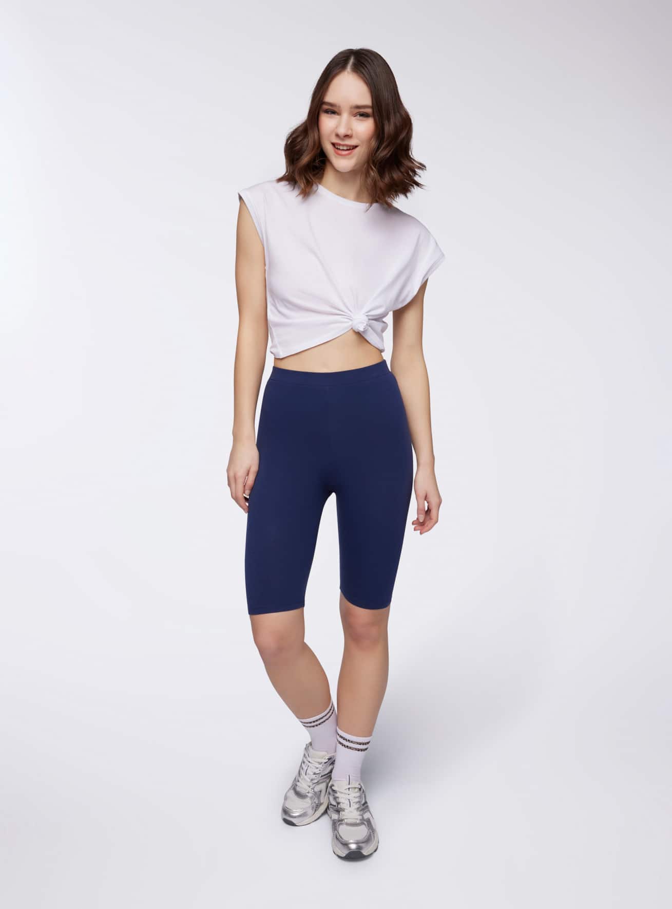 Leggings cortos Mujer Terranova