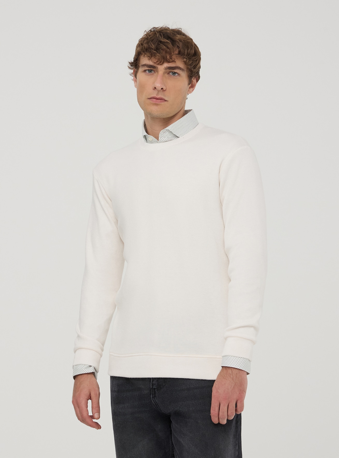 Maglia basic tinta unita