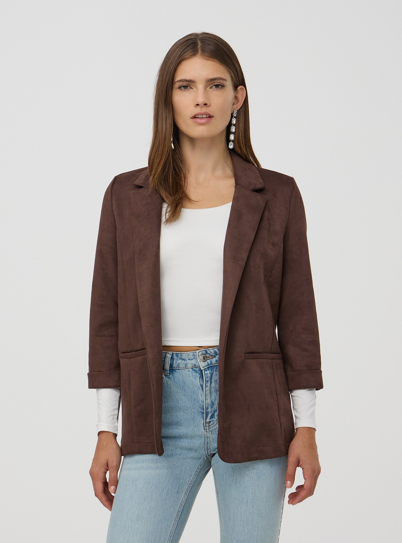 Unstructured coat womens sales