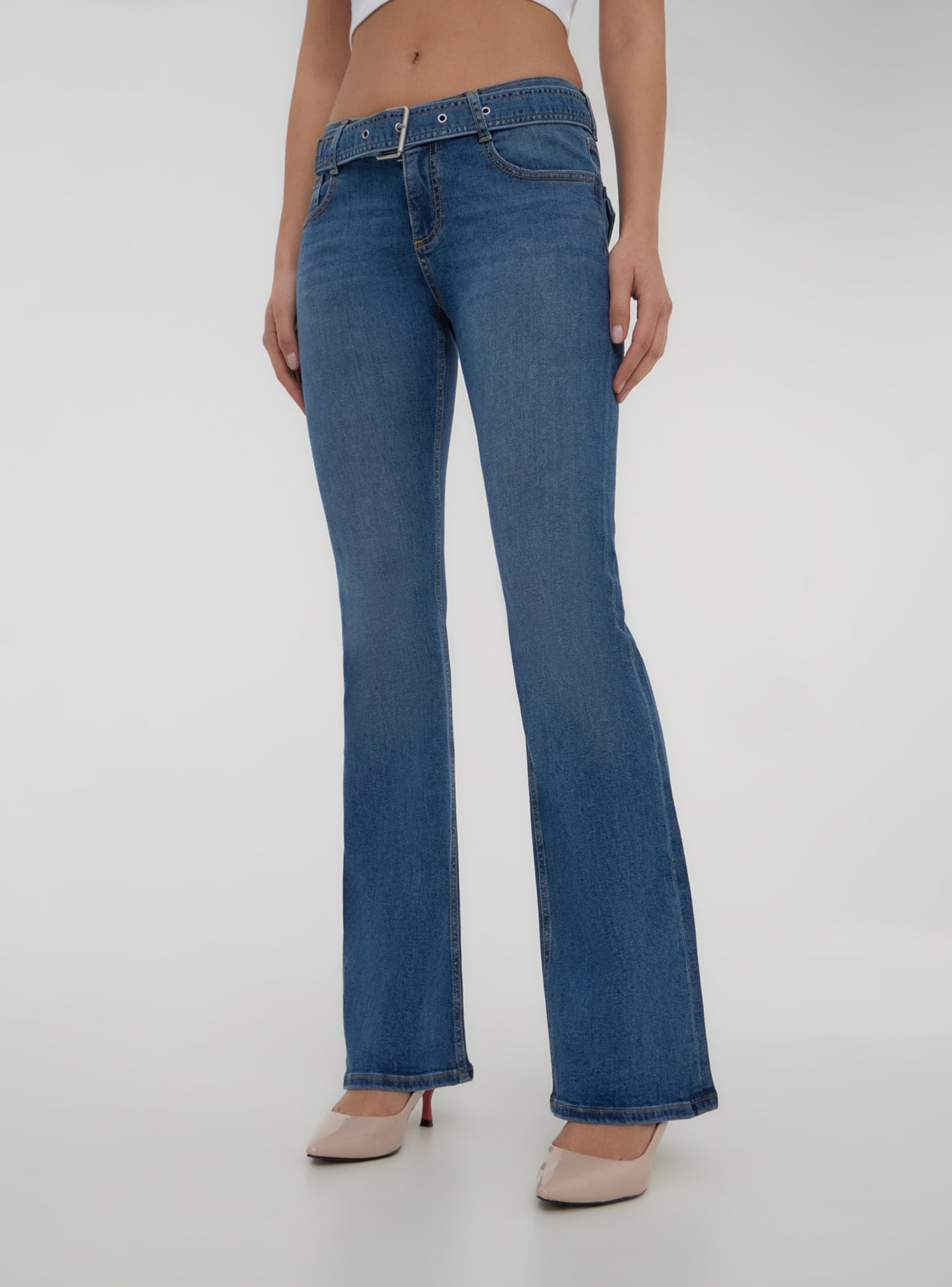 Long pants jeans Woman Terranova