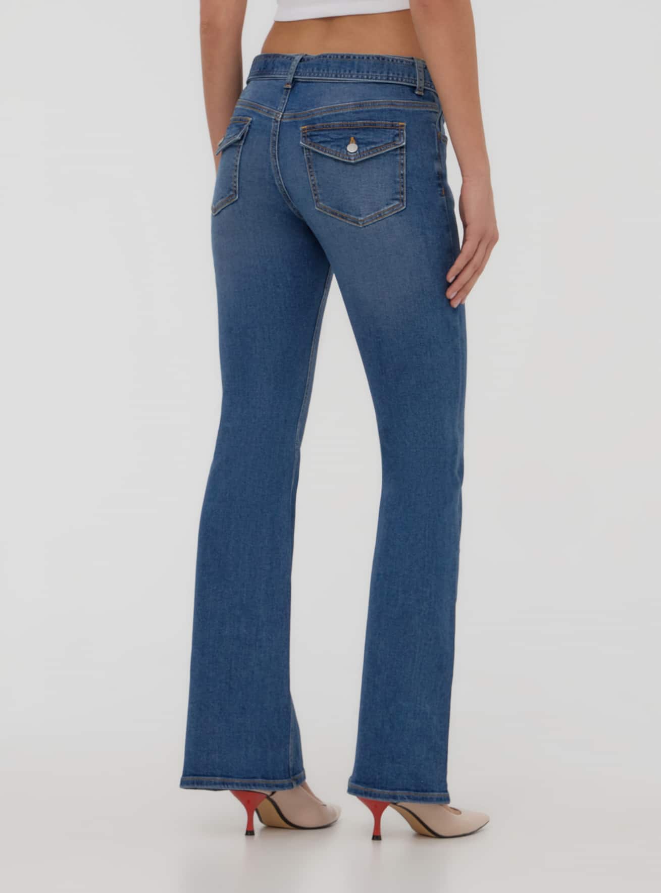 Long pants jeans Woman Terranova
