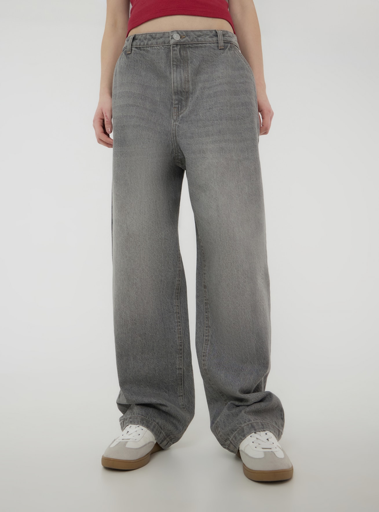 Long pants jeans Woman Terranova