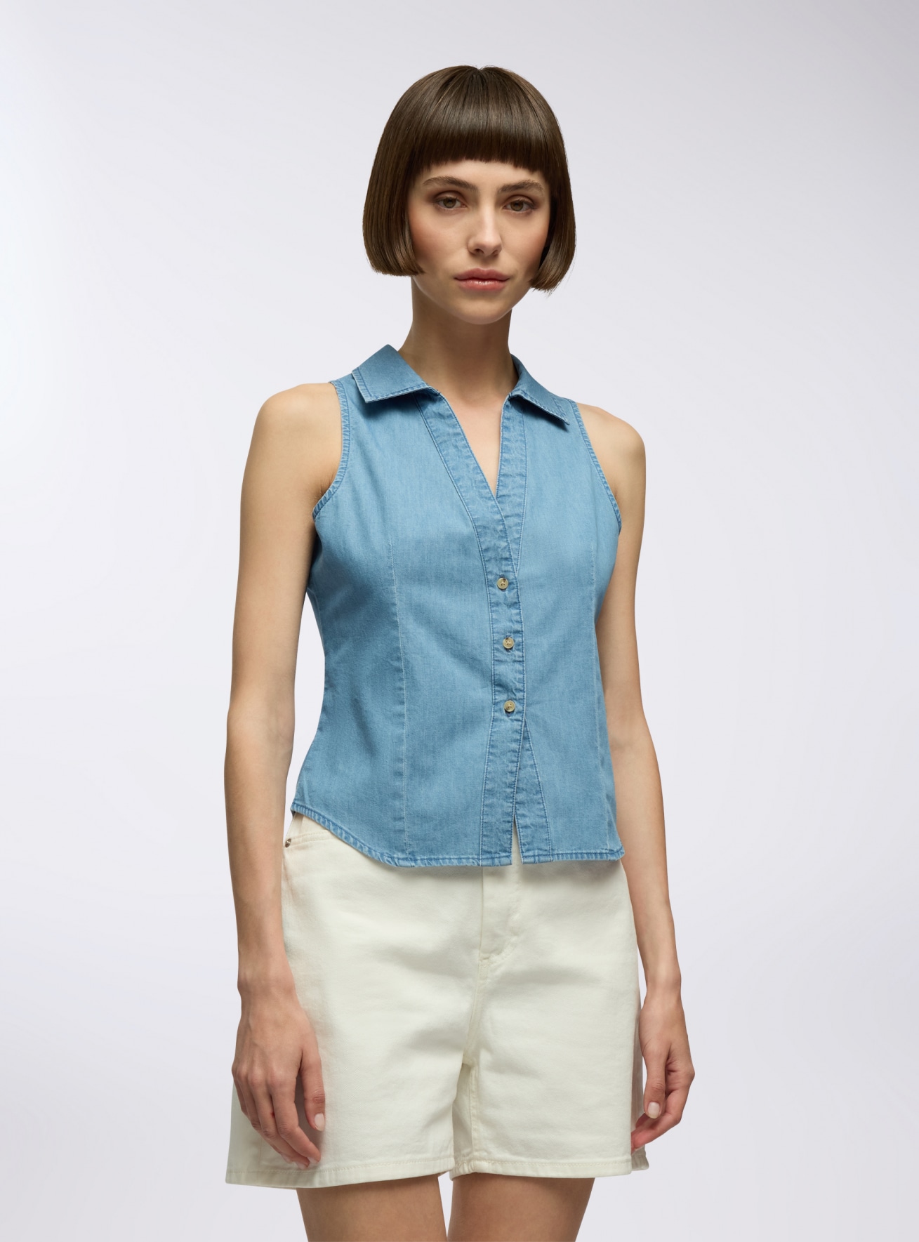 Camicia MC Donna Terranova